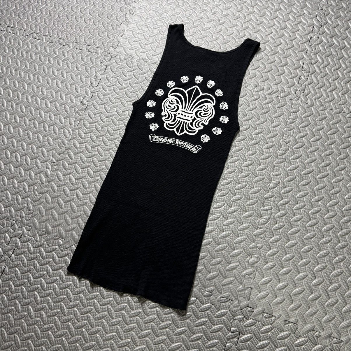 Chrome Hearts RARE! FLEUR DE LIS RIBBED TANKTOP Size US L / EU 52-54 / 3 - 2 Thumbnail