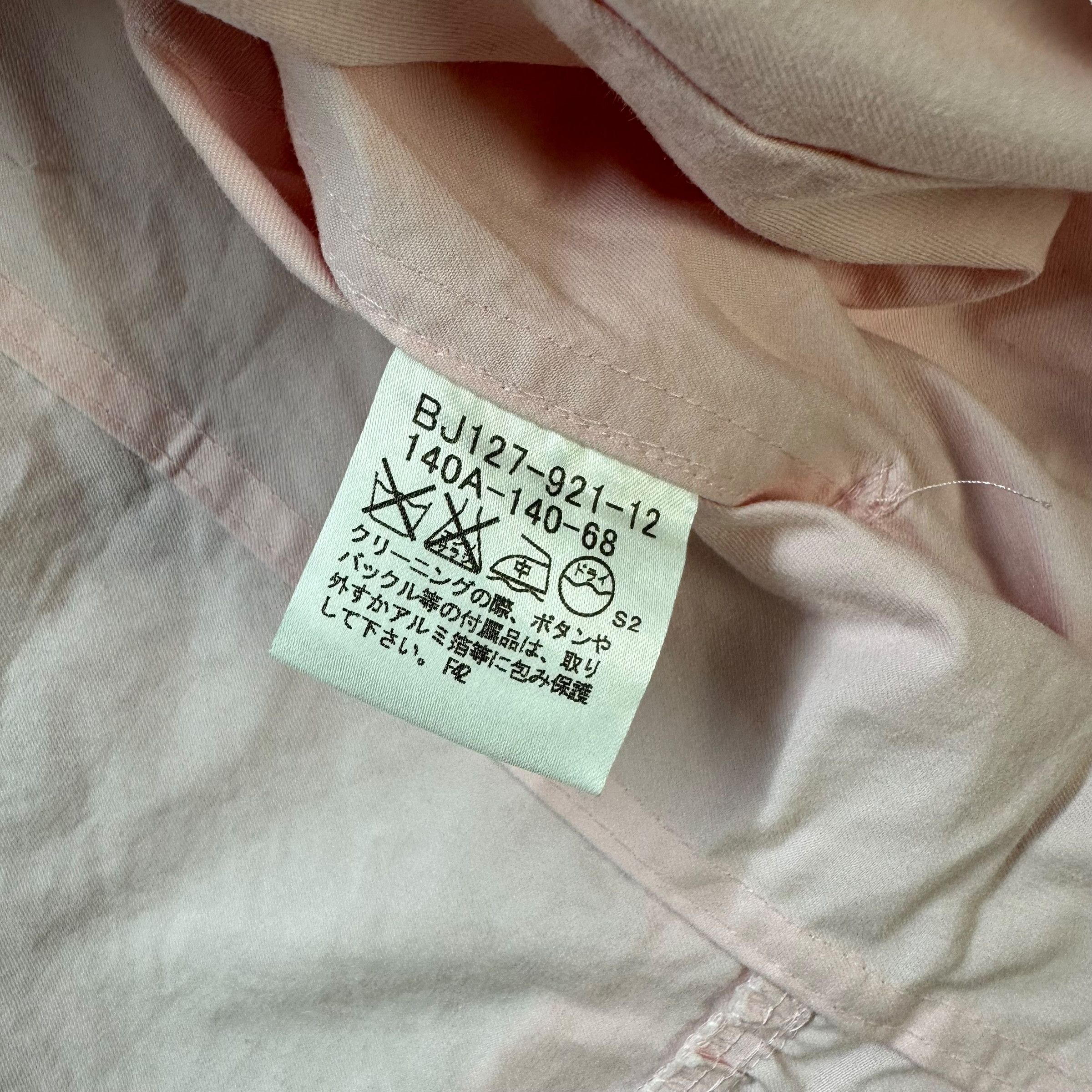 Burberry BURBERRY LONDON Pink Belted Crop Jacket #A65-1560 Size XXS / US 00 / IT 34 - 12 Thumbnail