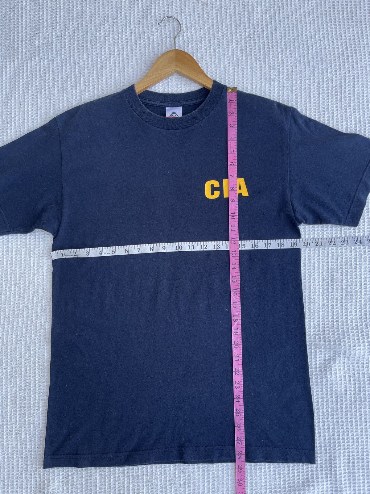 Vintage Last Drop🔥Rare🔥Vintage Y2K CIA T Shirt Size US M / EU 48-50 / 2 - 8 Thumbnail