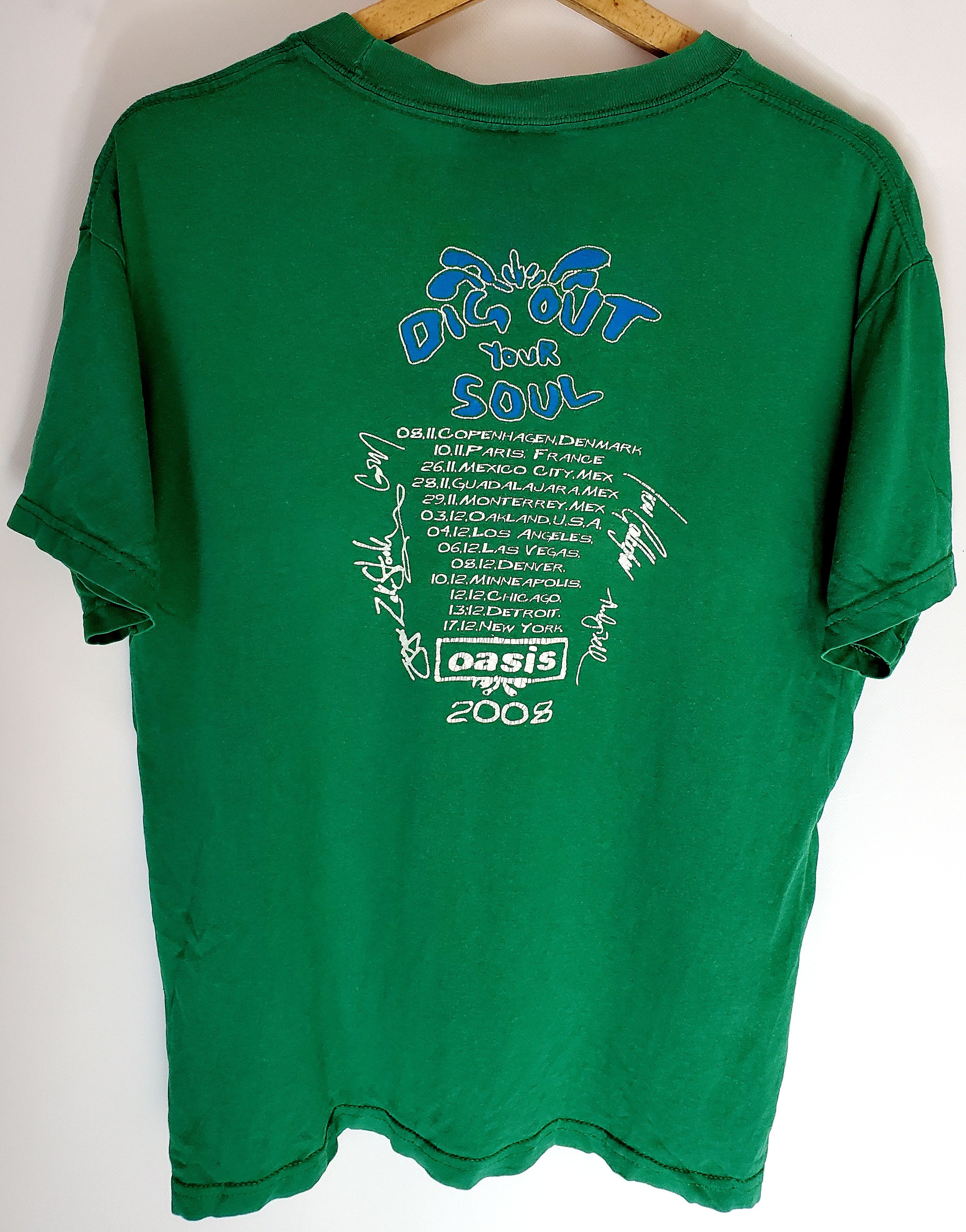 Band Tees × Vintage Vintage Oasis dig out your soul Tshirt size L Size US L / EU 52-54 / 3 - 4 Thumbnail