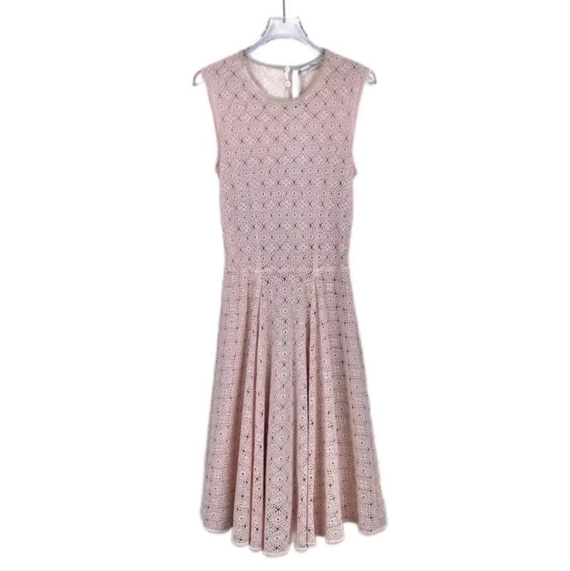 Dior Dior Pink Silk Dress for Women 0089 Size XS / US 0-2 / IT 36-38 - 1 Thumbnail