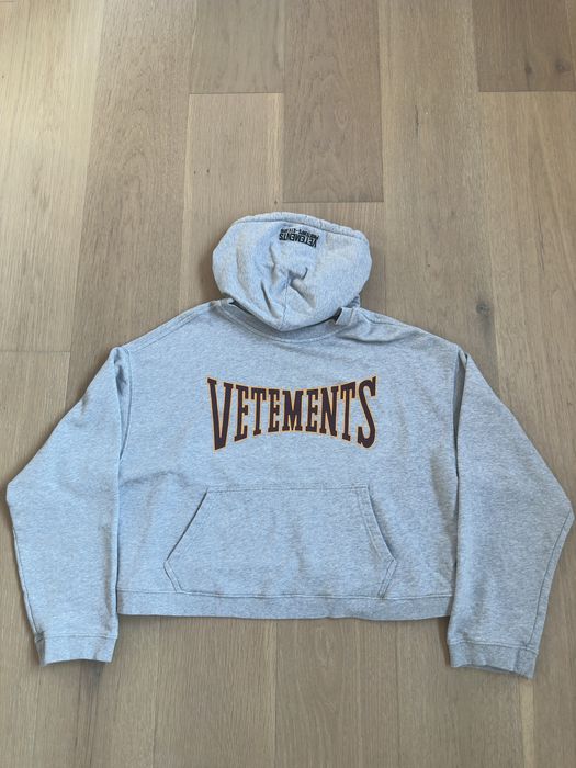 Vetements discount reversible hoodie