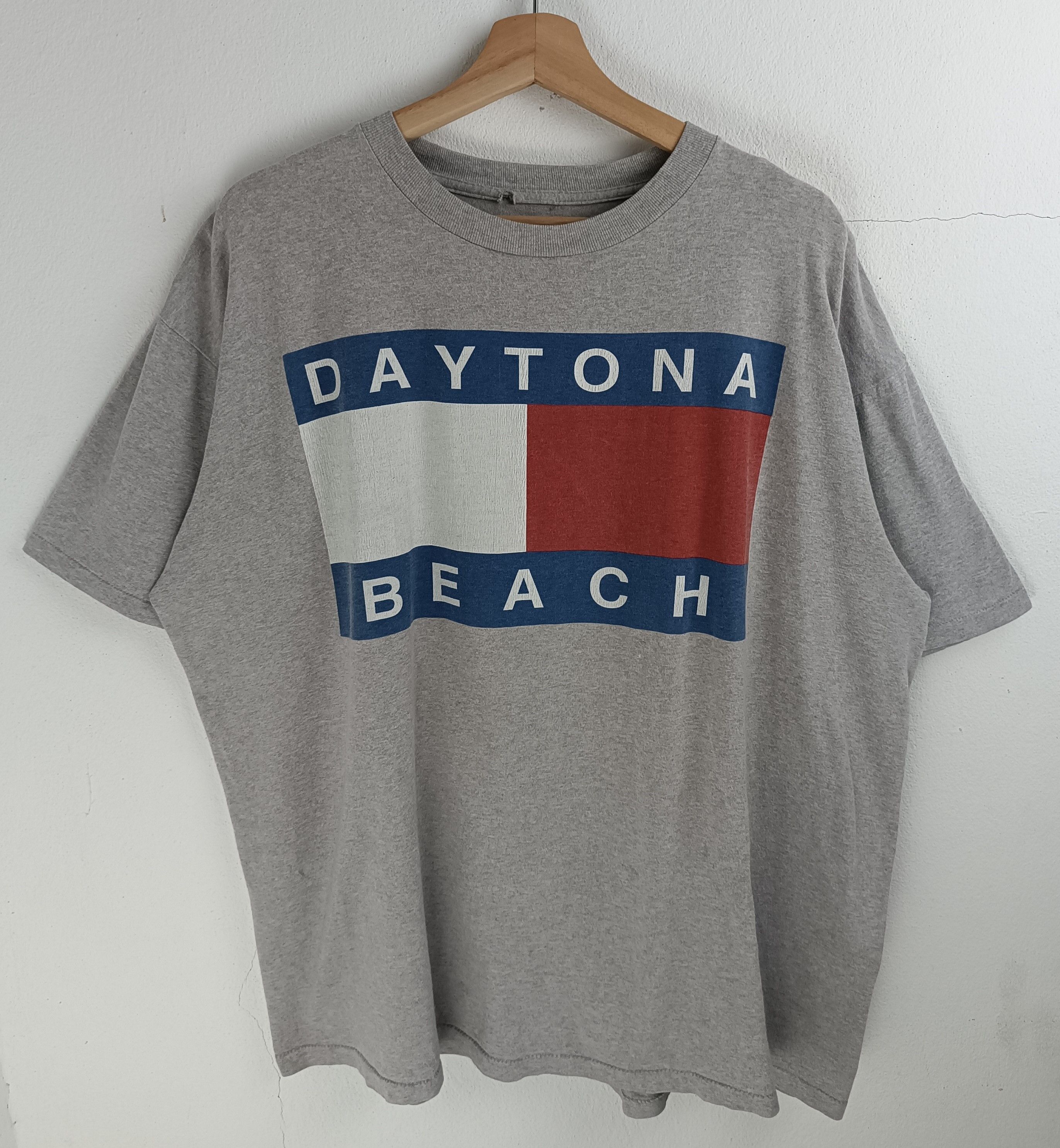 Other VINTAGE 90'S DAYTONA BEACH PARODY OF HILFIGER TEE Size US XXL / EU 58 / 5 - 3 Thumbnail