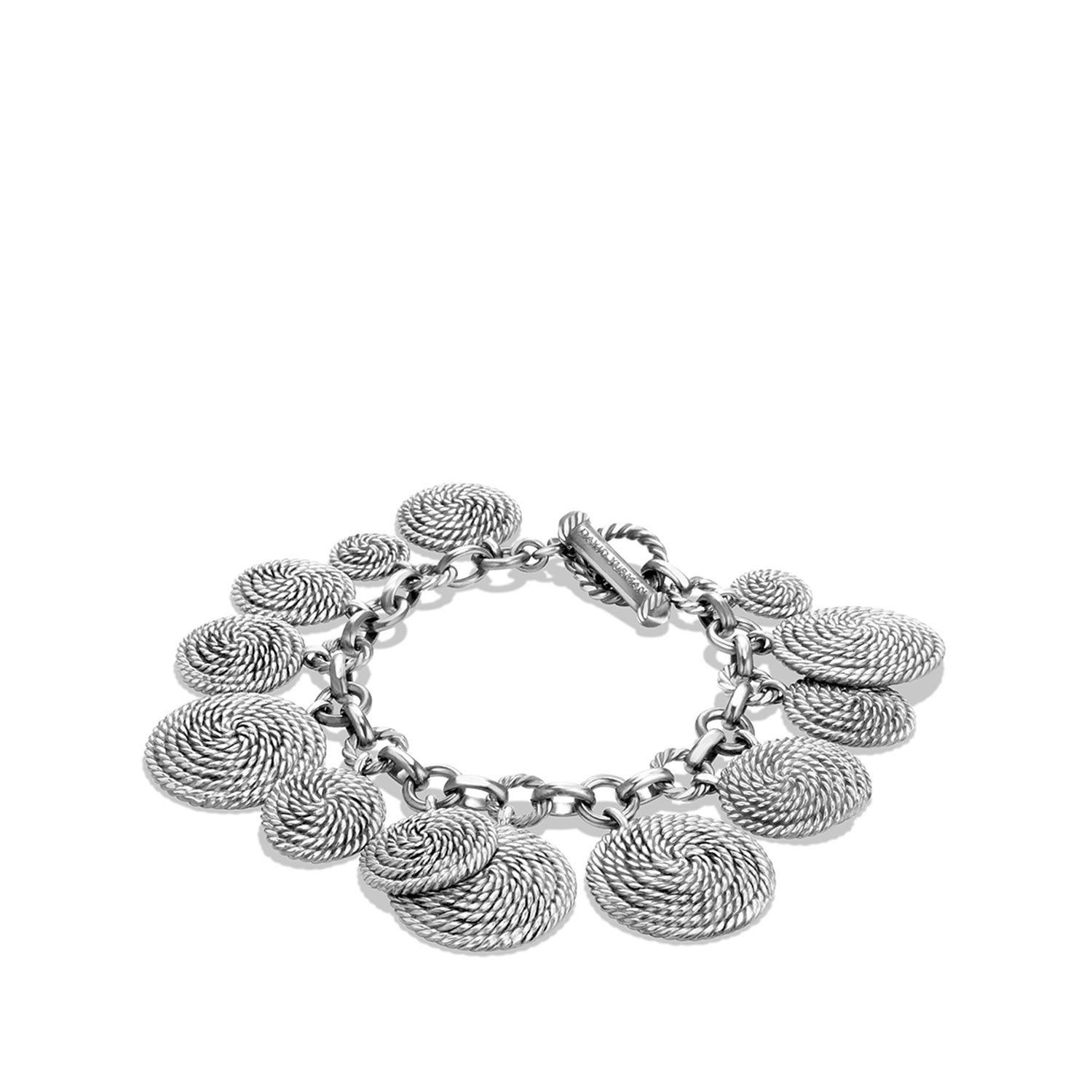 David Yurman o1w1db10526 B11089 Size:M/ Bracelet in Silver Size ONE SIZE - 1 Preview