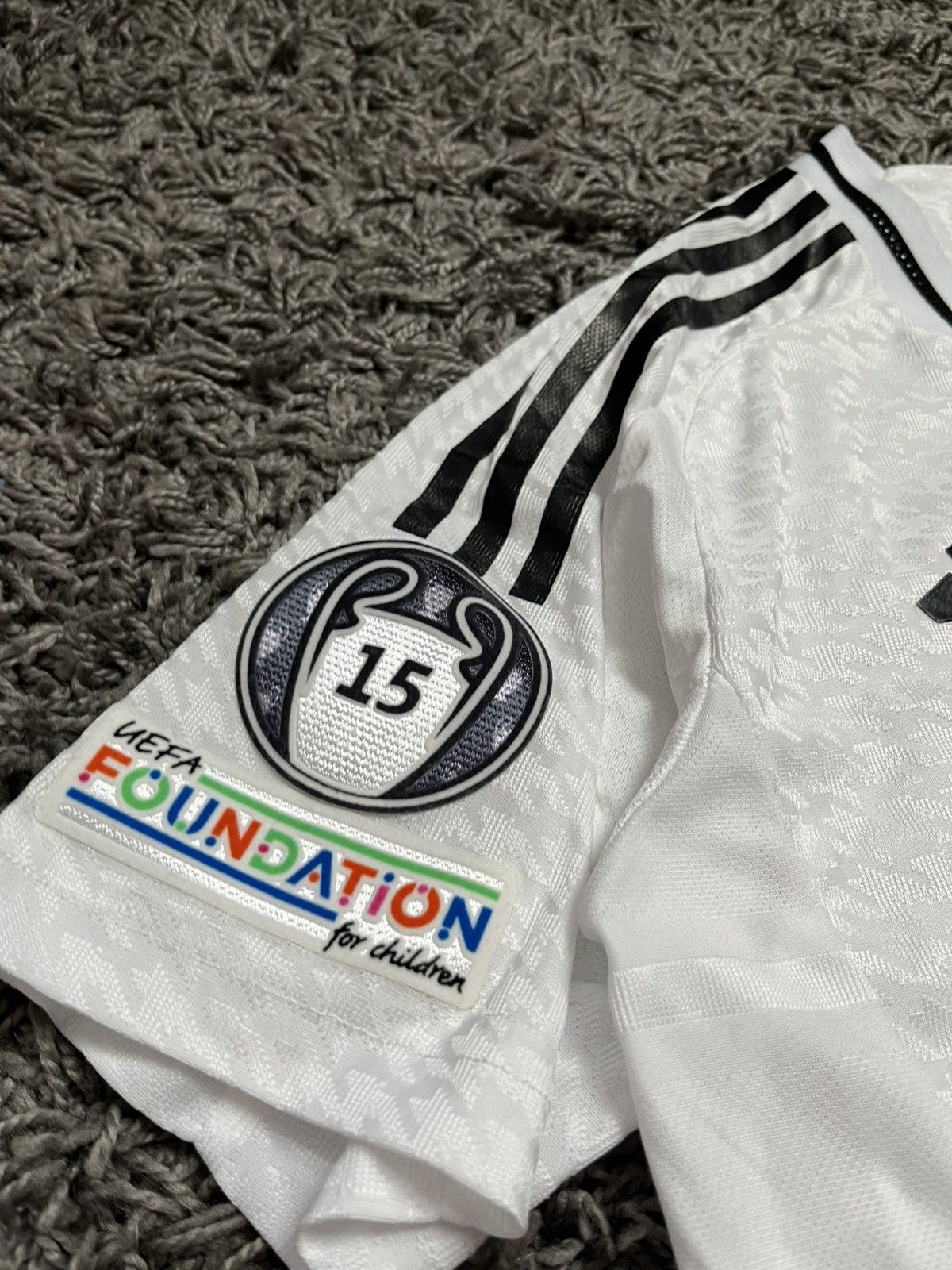 Adidas Real Madrid Mbappe #9 UCL Authentic Player Version Jersey Size US S / EU 44-46 / 1 - 4 Thumbnail