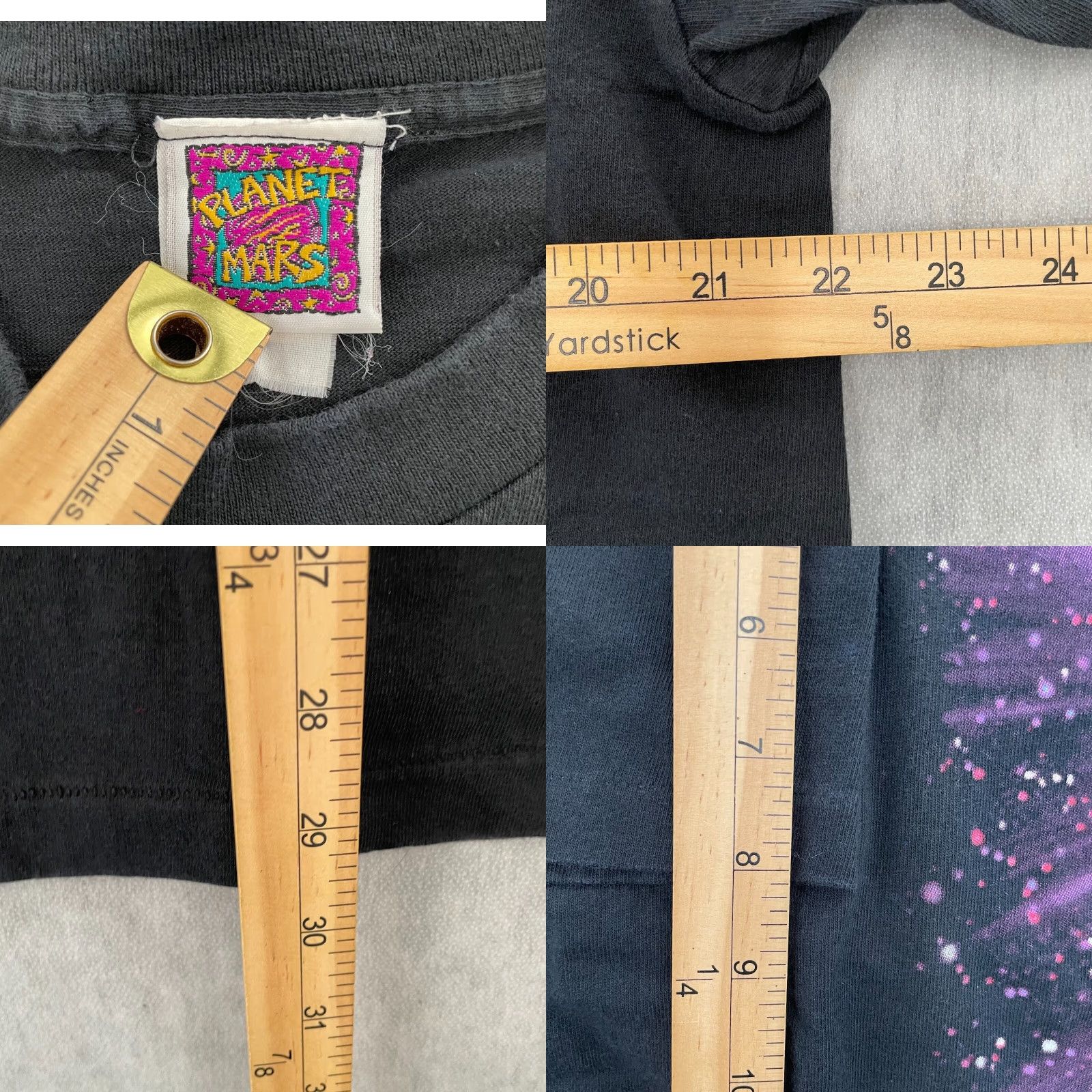 Vintage VINTAGE M&M Shirt Adult XL Black Candy Millennium Single Stitch Mars XL Mens Shirt Size US XL / EU 56 / 4 - 8 Thumbnail