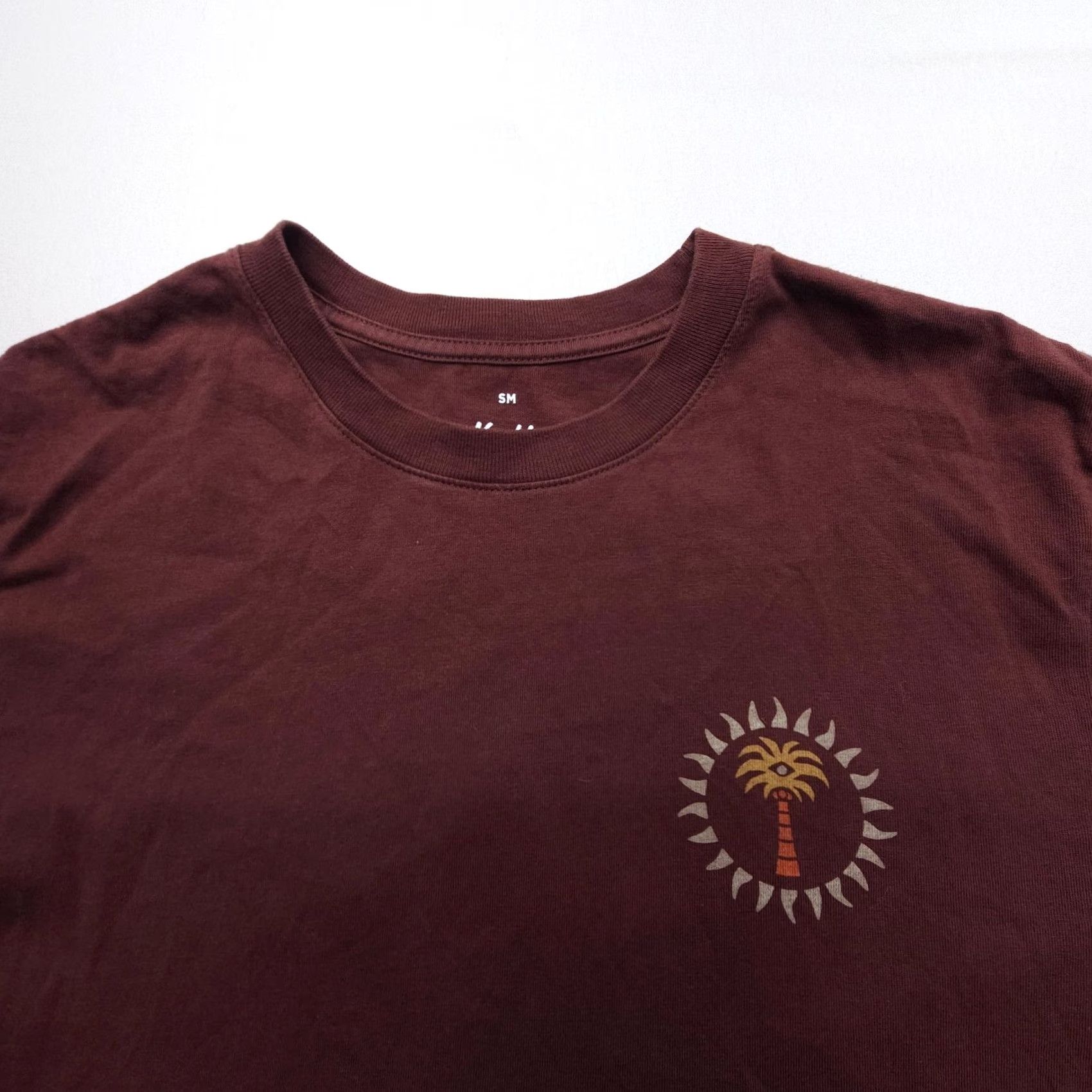 Katin Katin T Shirt Mens Small Red Graphic Tee Hawaiian Surf Coastal Organic Cotton Size US S / EU 44-46 / 1 - 4 Thumbnail