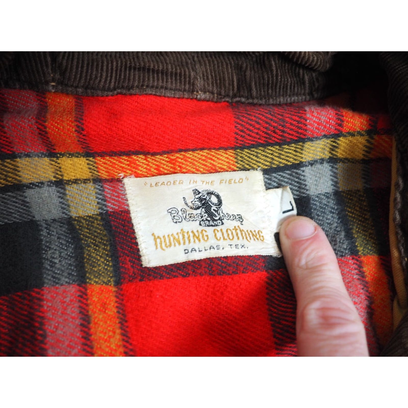 Vintage VTG 60s Black Sheep Tan Canvas Plaid L Field Jacket Outdoor Coat Mens Beige Canvas L Size US L / EU 52-54 / 3 - 5 Thumbnail