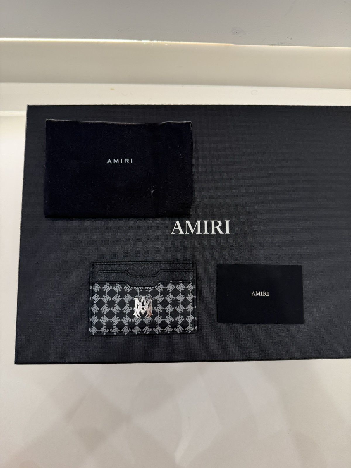 Amiri AMIRI MA Monogram Card Holder Size ONE SIZE - 1 Thumbnail
