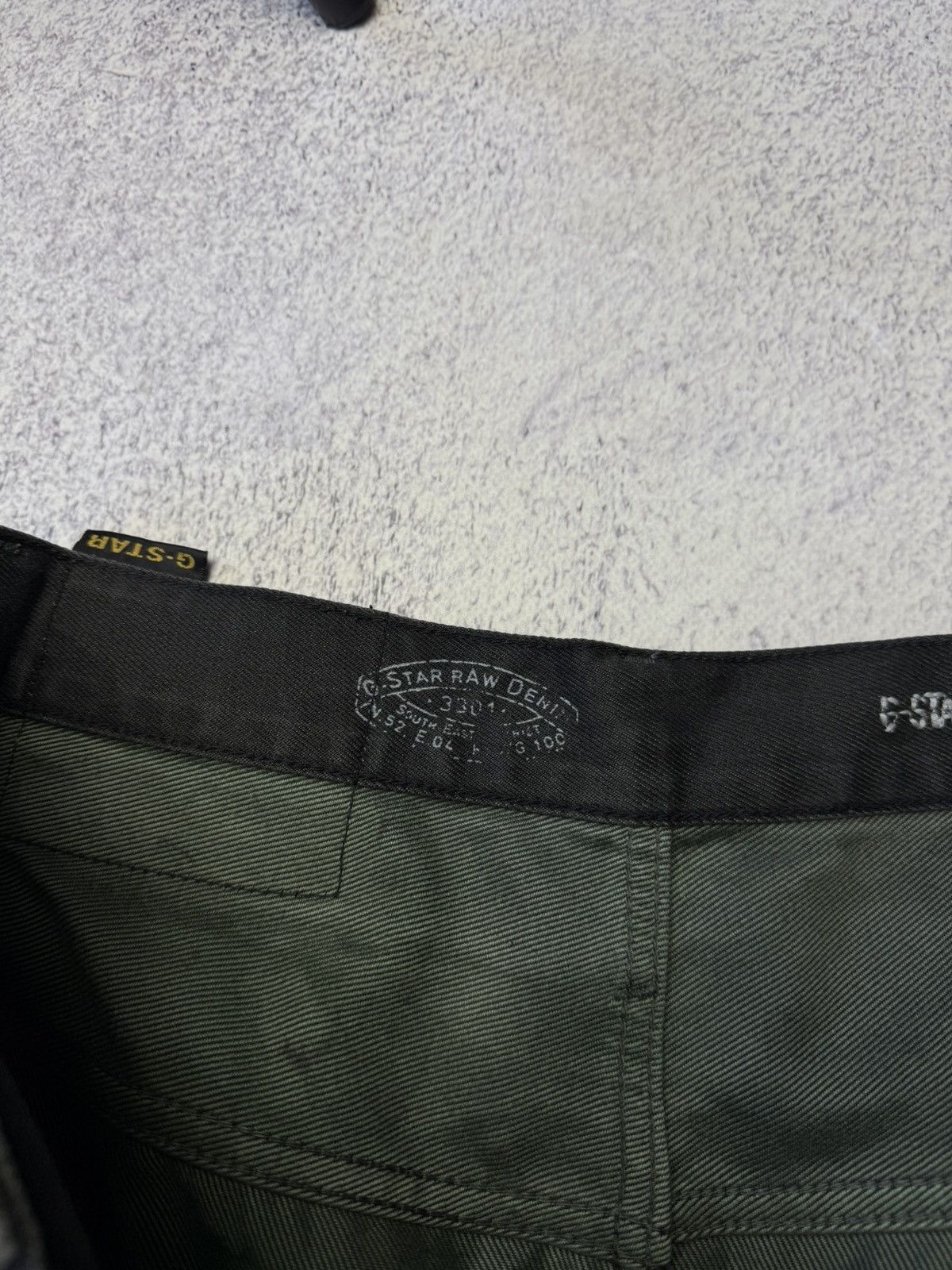 G-Star Rare Vintage G-Star Raw 3D Slim Pants 90's Y2K Size US 33 - 6 Thumbnail