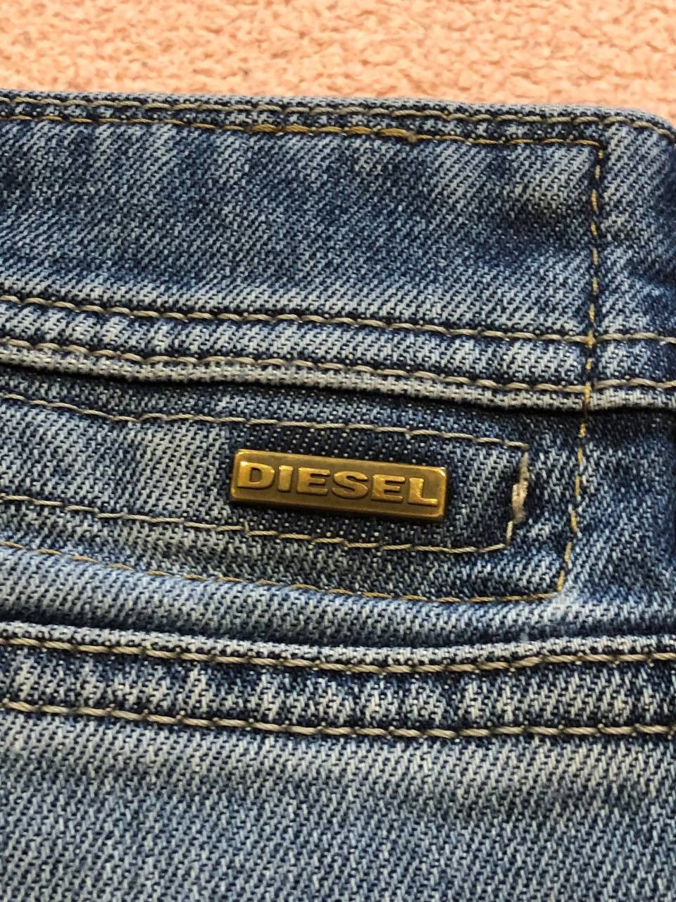 Diesel vintage blue jeans Diesel crazy Y2K size 33 streetwear Size US 33 - 8 Thumbnail