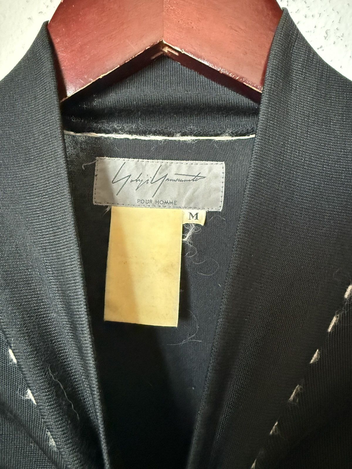 Yohji Yamamoto Yohji Yamamoto Pour Homme AW94 Mock Neck Long Sleeve Shirt Size US M / EU 48-50 / 2 - 7 Thumbnail