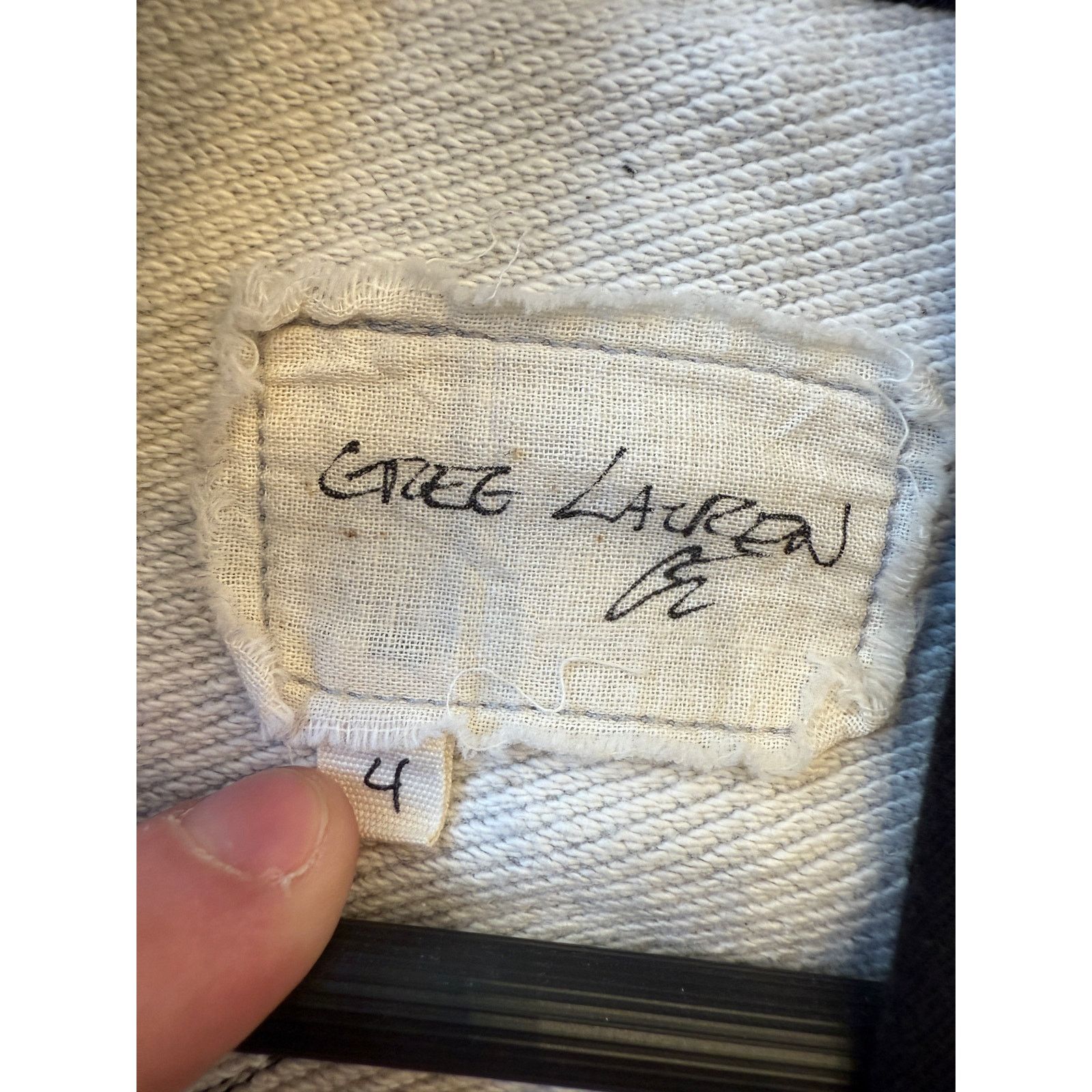 Greg Lauren Greg Lauren SAMPLE Black Track Hoodie Size US XL / EU 56 / 4 - 3 Thumbnail