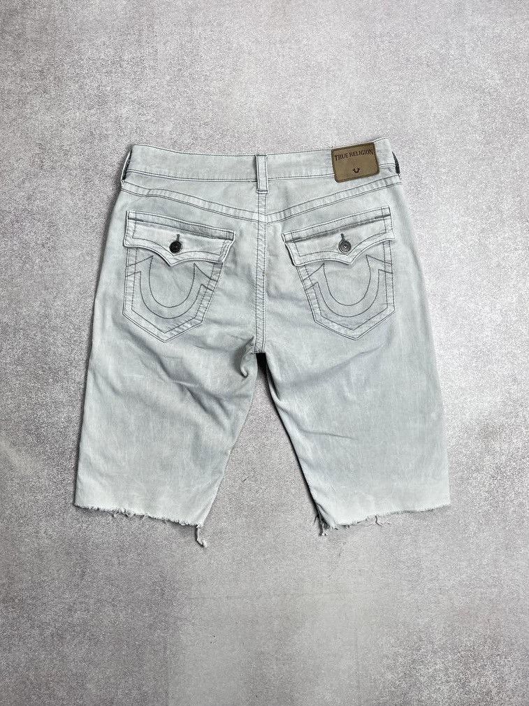 True Religion × Vintage Vintage True Religion Gray Y2K Jorts Shorts 32 Size US 32 / EU 48 - 1 Thumbnail