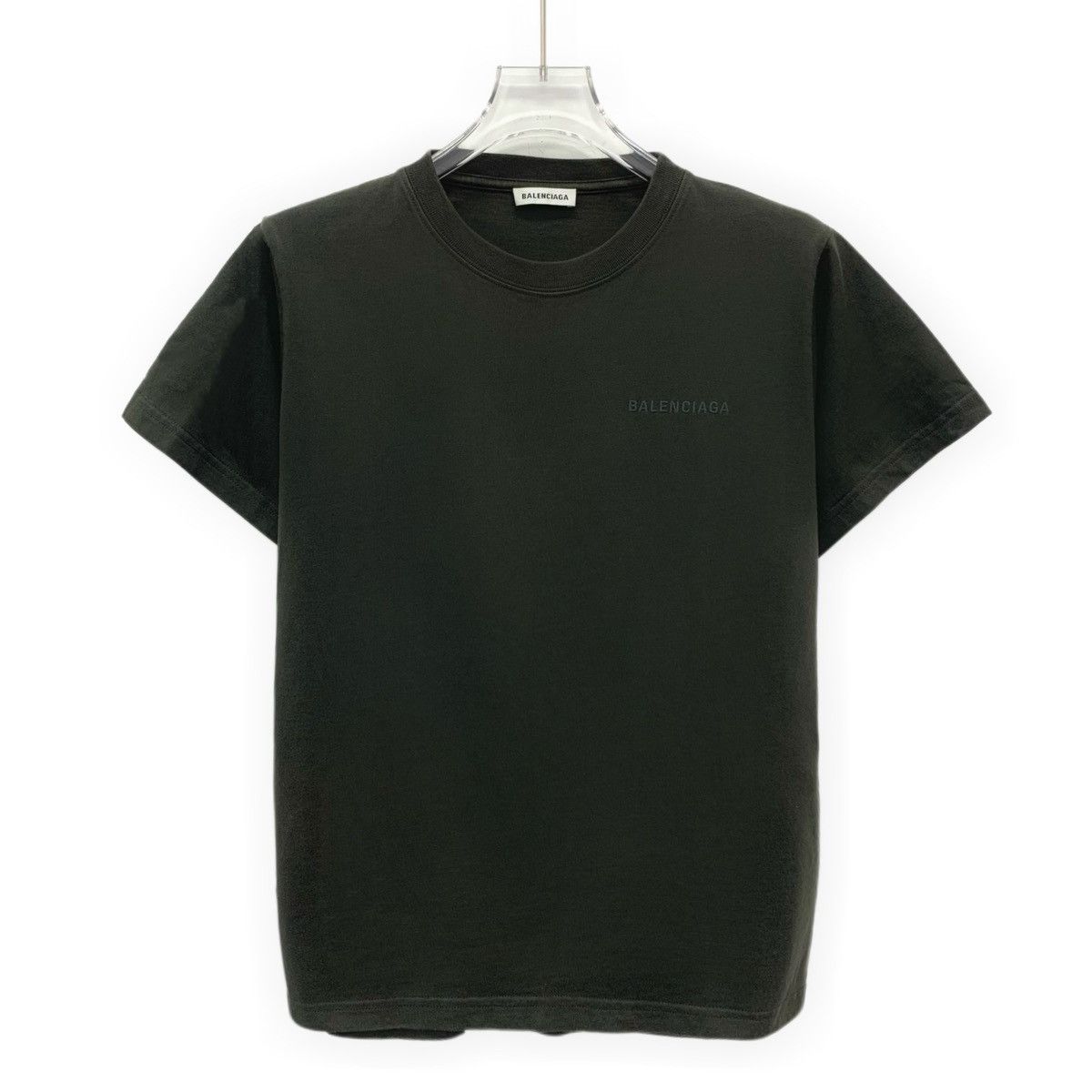 Balenciaga Balenciaga Green Pattern Print Short Sleeve T-shirt K26WX Size M / US 6-8 / IT 42-44 - 1 Thumbnail