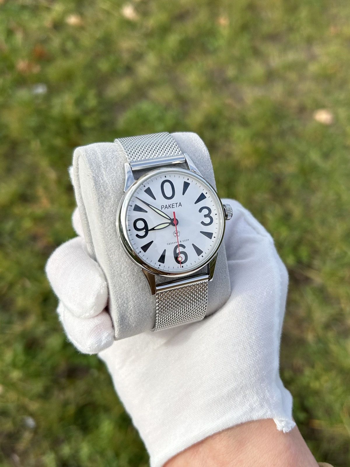 Vintage Vintage Watch Raketa Zero USSR Soviet Mechanical 1980s Size ONE SIZE - 5 Thumbnail