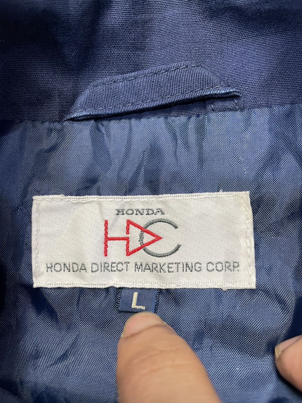 Honda Vintage Sportswear Honda Bomber Jacket Size US L / EU 52-54 / 3 - 4 Thumbnail
