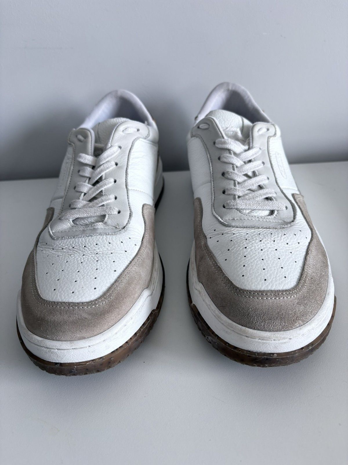 G-Star G-Star RAW leather sneakers white suede men's size 45 Size US 12 / EU 45 - 2 Thumbnail