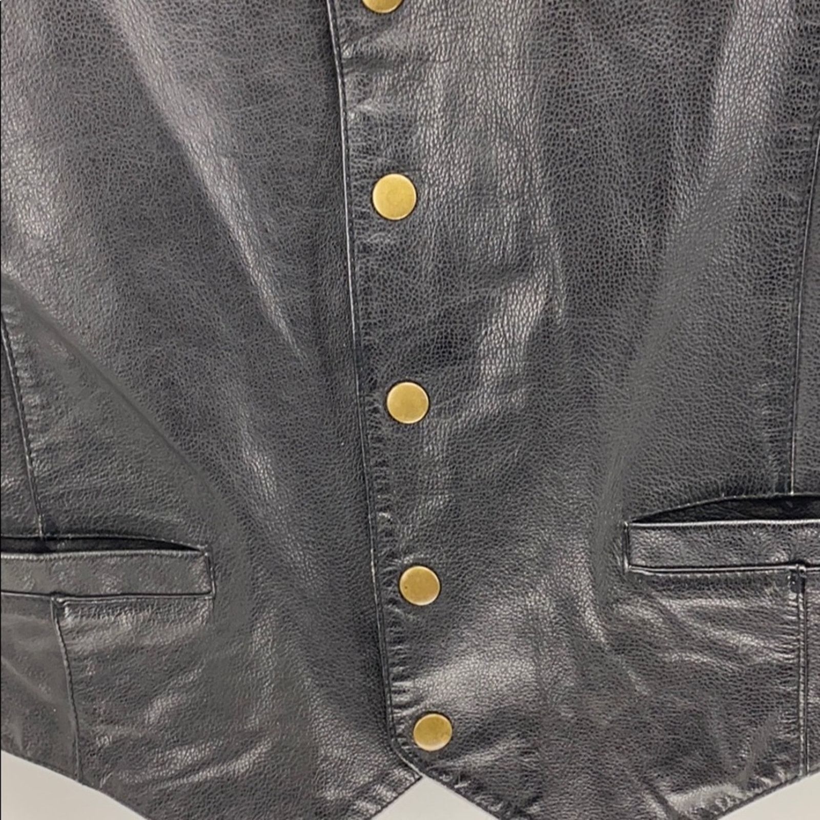 Wilsons Leather Wilsons leather moto vest Great Plains Gun Fighter sz M Size US M / EU 48-50 / 2 - 3 Thumbnail
