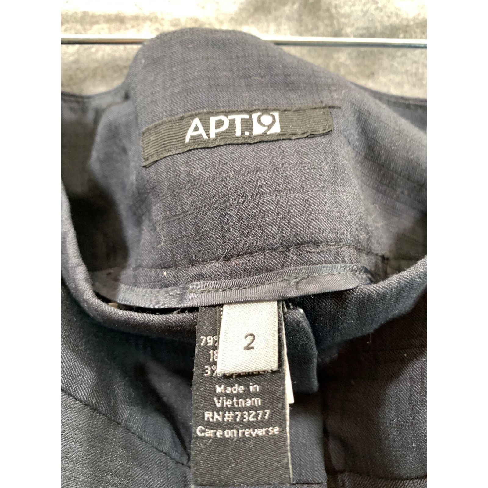 Apt. 9 Apt. 9 Women's Pants Size 2 Gray Color Size 26" / US 2 / IT 38 - 3 Thumbnail