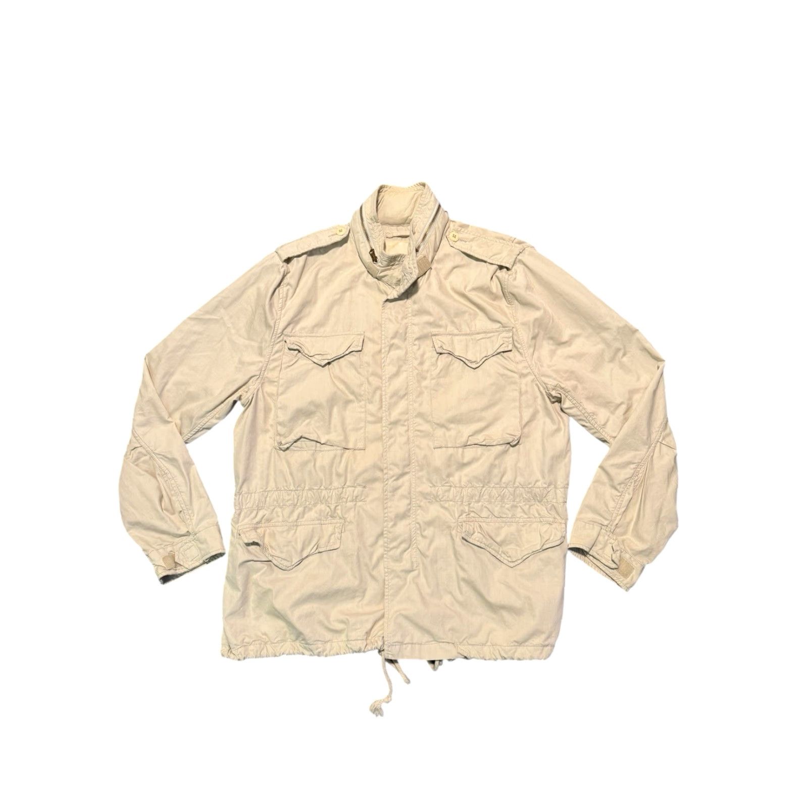 Ralph Lauren VINTAGE Ralph Lauren Denim & Supply M-65 Field Jacket XL White Logo Back Military Coat Men Size US XL / EU 56 / 4 - 3 Thumbnail