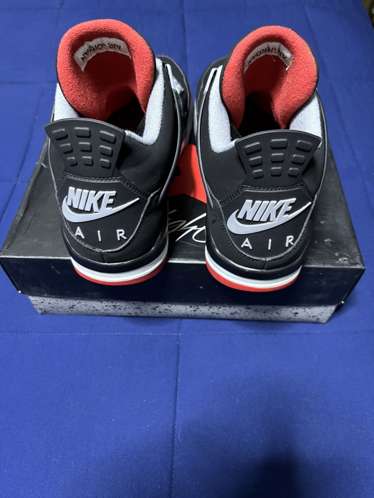 Jordan Brand Jordan 4 Retro OG Bred 2019 Size 12 Size US 12 / EU 45 - 4 Thumbnail
