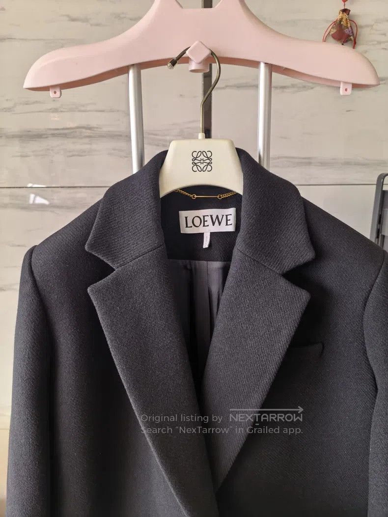Loewe Loewe Old money style pure wool coat Size XS / US 0-2 / IT 36-38 - 5 Thumbnail