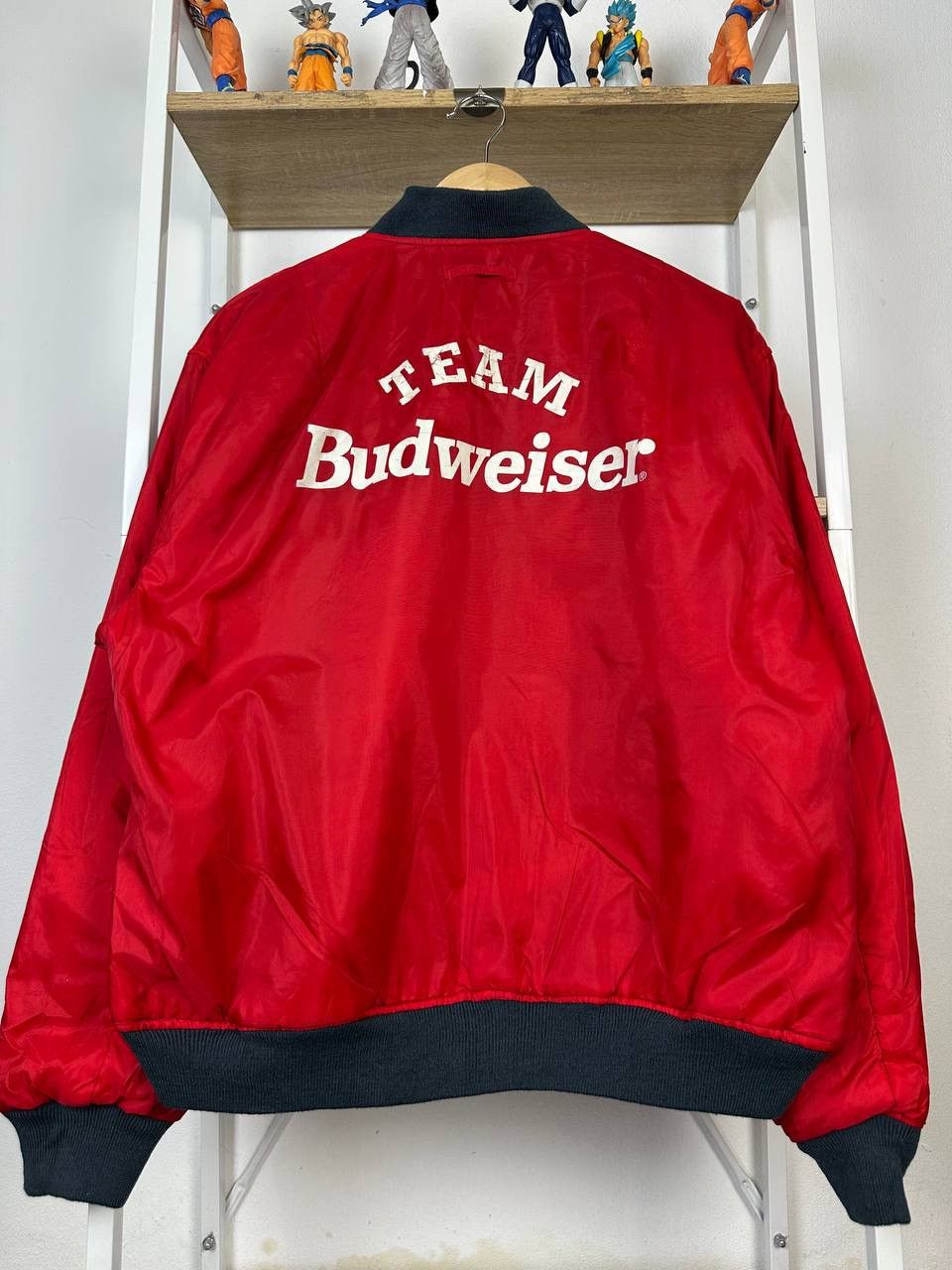 Budweiser × Vintage Vintage Team Budweiser Reversible MA-1 Bomber (Pit 24.5) Size US M / EU 48-50 / 2 - 2 Thumbnail