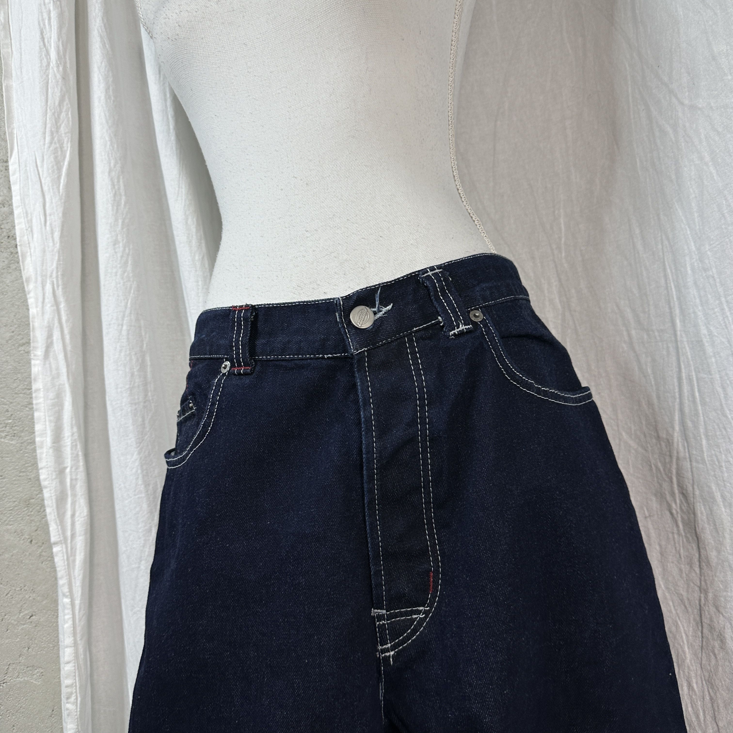 Dickies × Vintage Vintage Dickies Wide Leg Hip-Hop Jeans Size 24" / US 00 / IT 34 - 3 Thumbnail