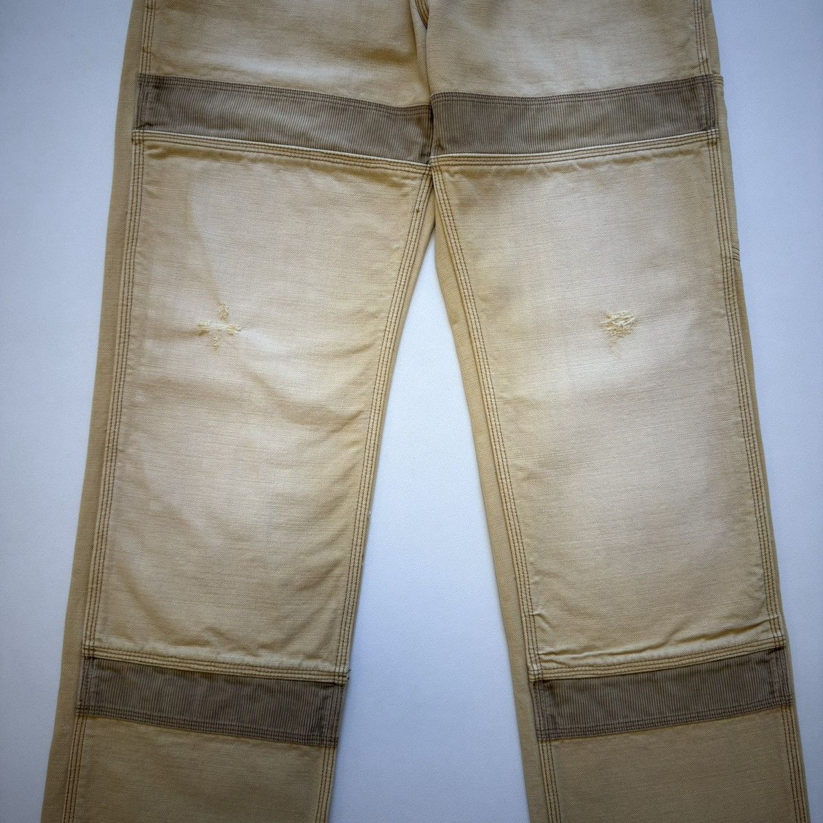Wales Bonner Sand ‘Heavy Slub Canvas’ Sierra Pants Size US 34 / EU 50 - 7 Thumbnail