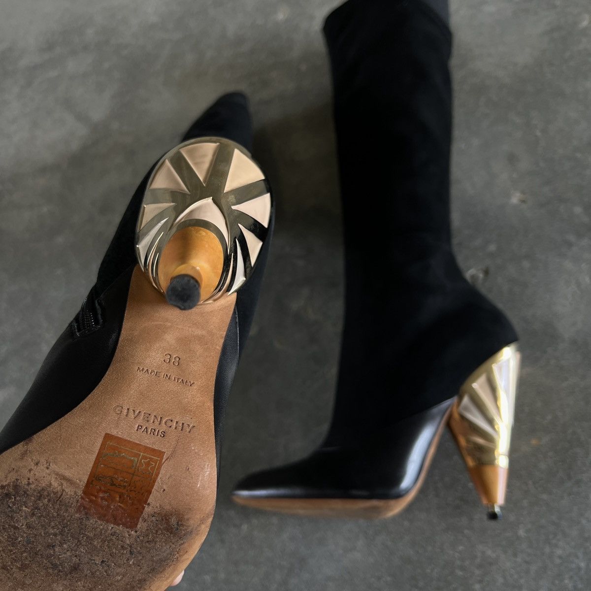 Givenchy GIVENCHY Suede Long Boot High Heels Size US 8 / IT 38 - 6 Thumbnail
