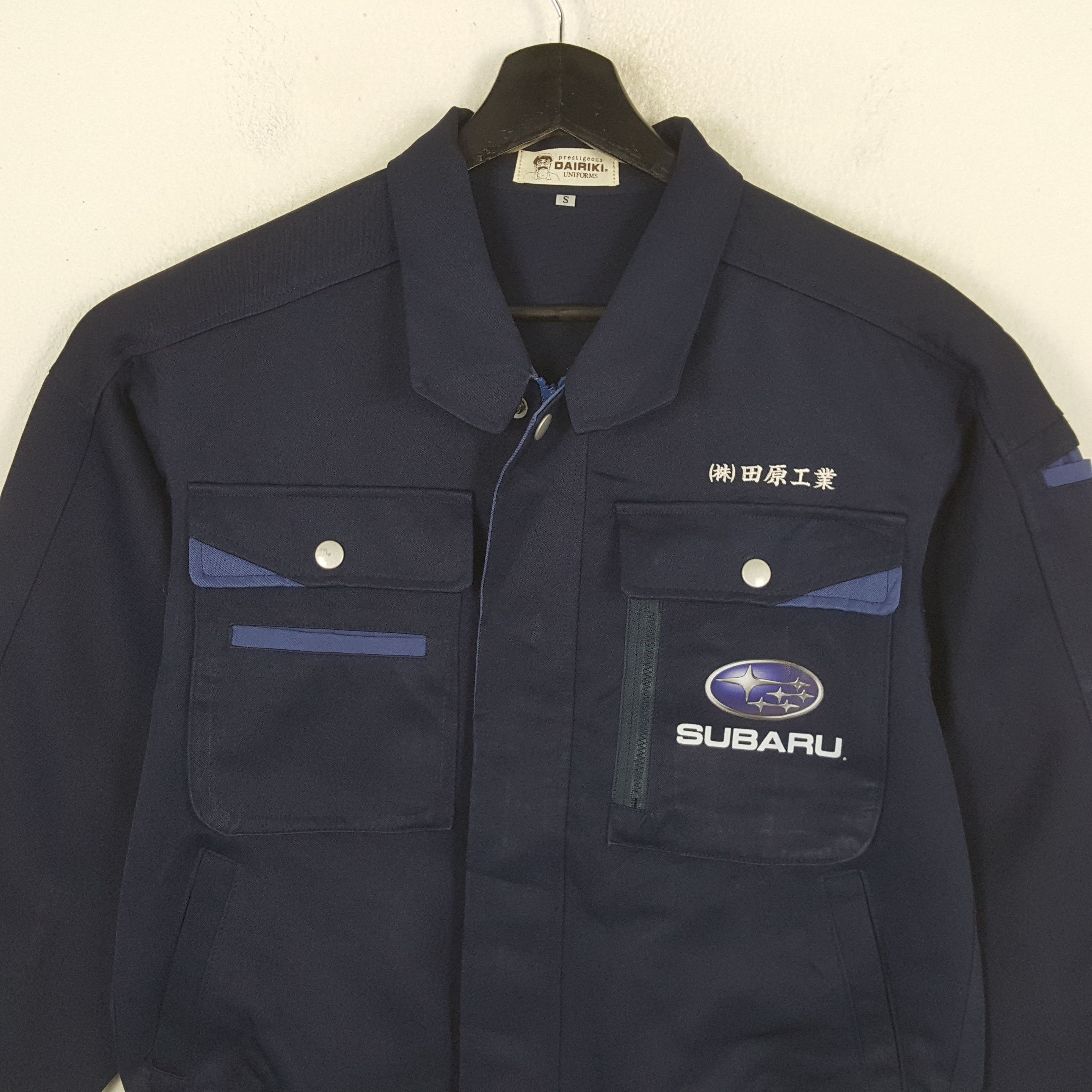 Vintage Subaru Japanese Motorsports Custom Art Jacket RR19 Size US M / EU 48-50 / 2 - 4 Thumbnail