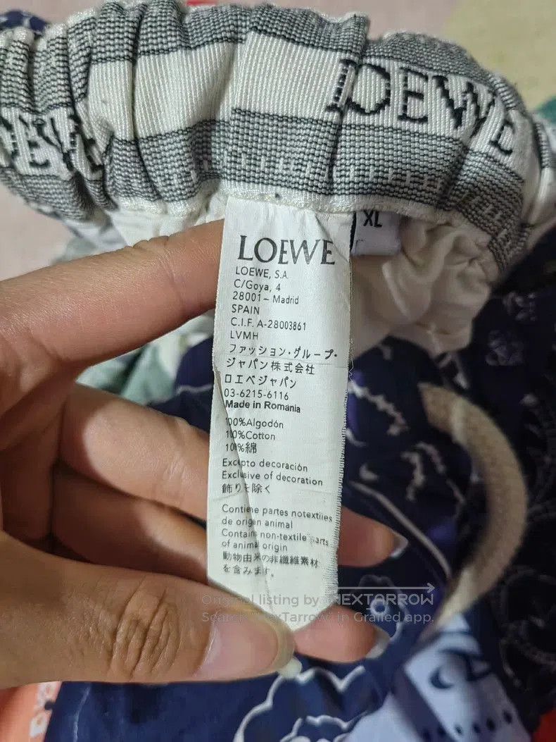Loewe Loewe Men's Bandana Patchwork Shorts . Size US 32 / EU 48 - 4 Thumbnail
