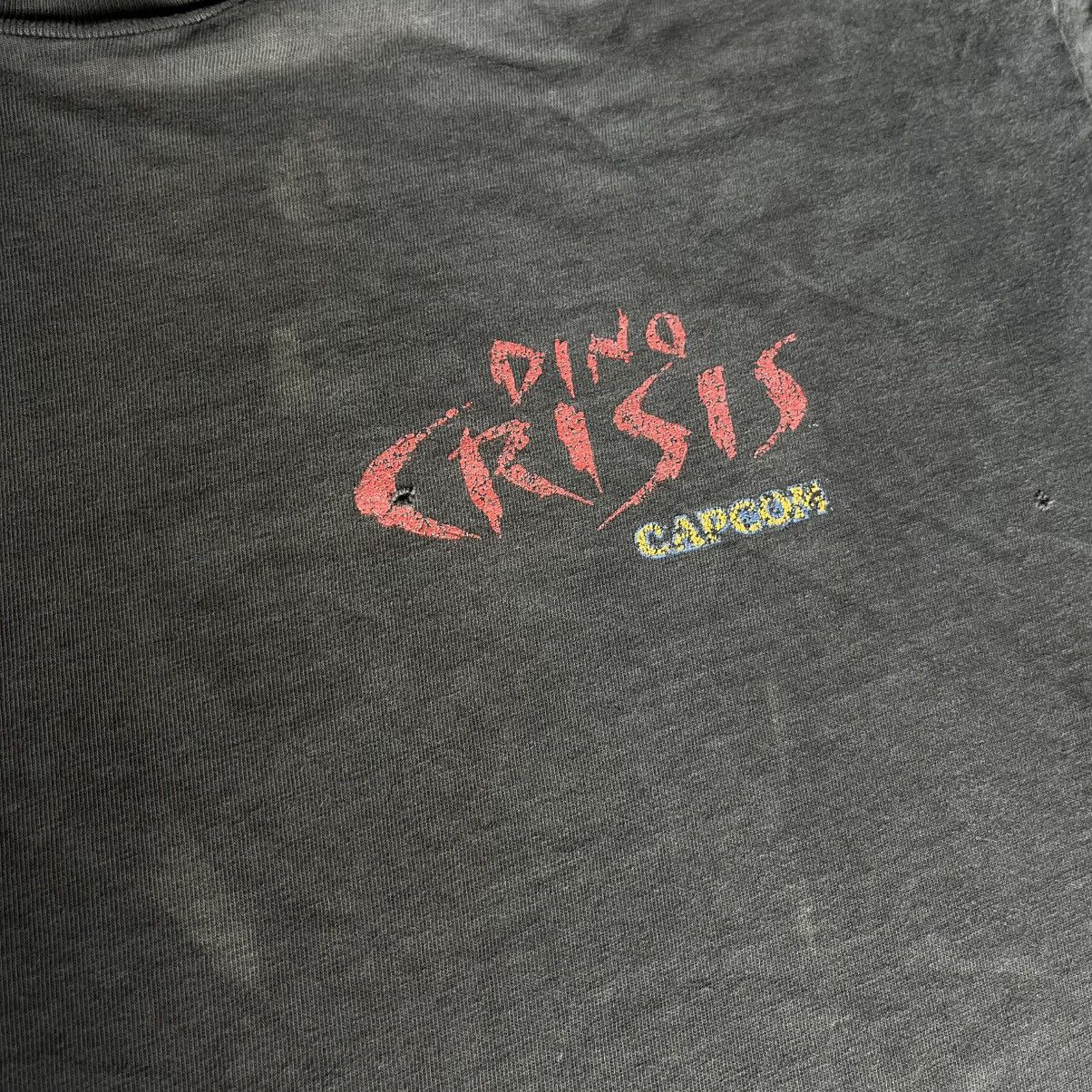 Vintage Vintage 1999 Dino Crisis Capcom PS1 Video Game Promo T Shirt Size US XL / EU 56 / 4 - 3 Thumbnail