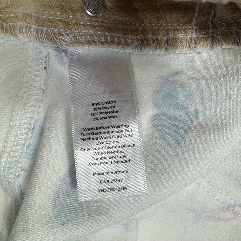 Talbots Talbots High Waist Jegging Crop Pants Fish Print Jeans Size Size 40" / US 18 - 8 Thumbnail