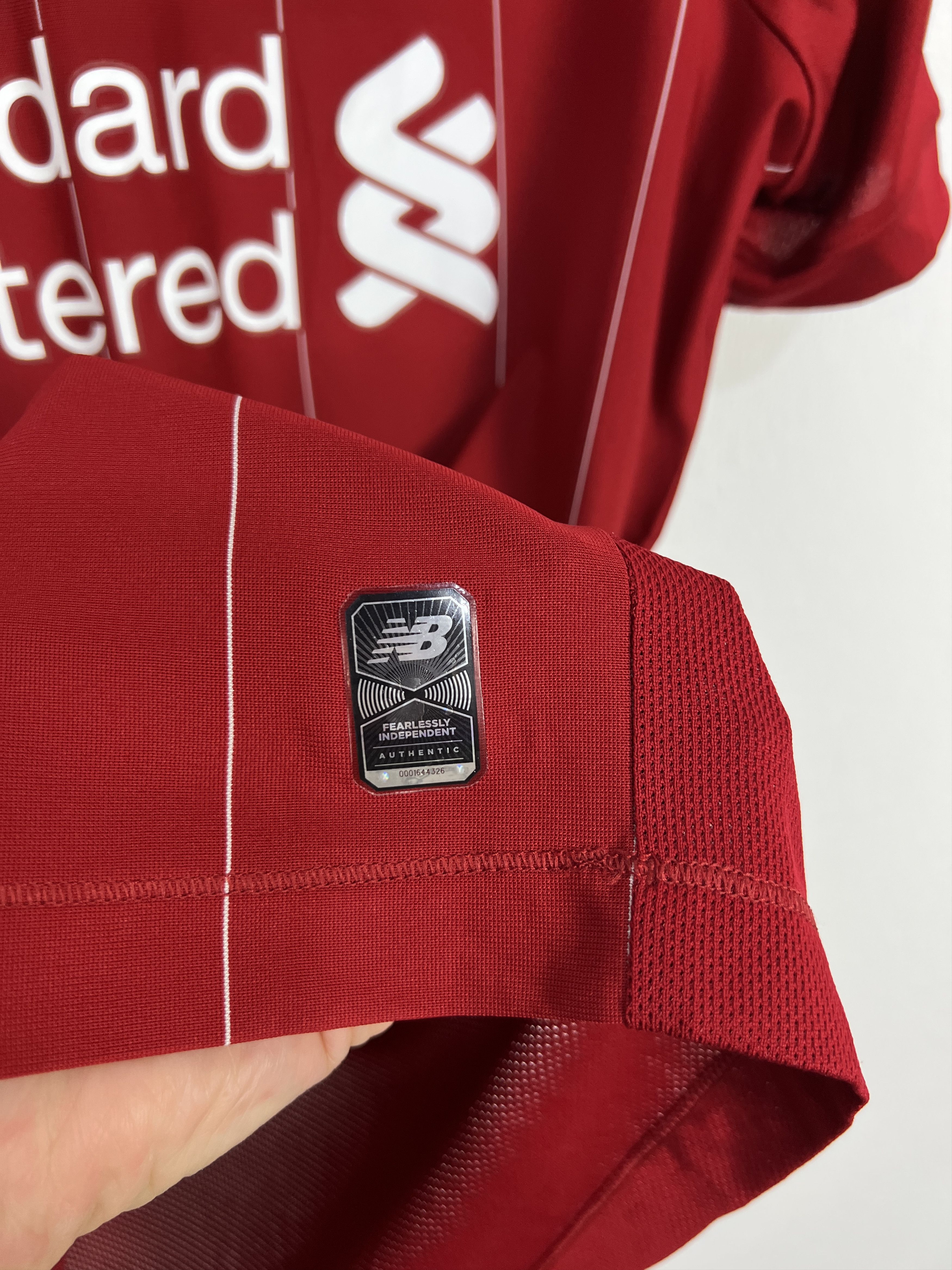 New Balance Liverpool Home football shirt 2019 Soccer #20 Champions Red Size US M / EU 48-50 / 2 - 9 Thumbnail