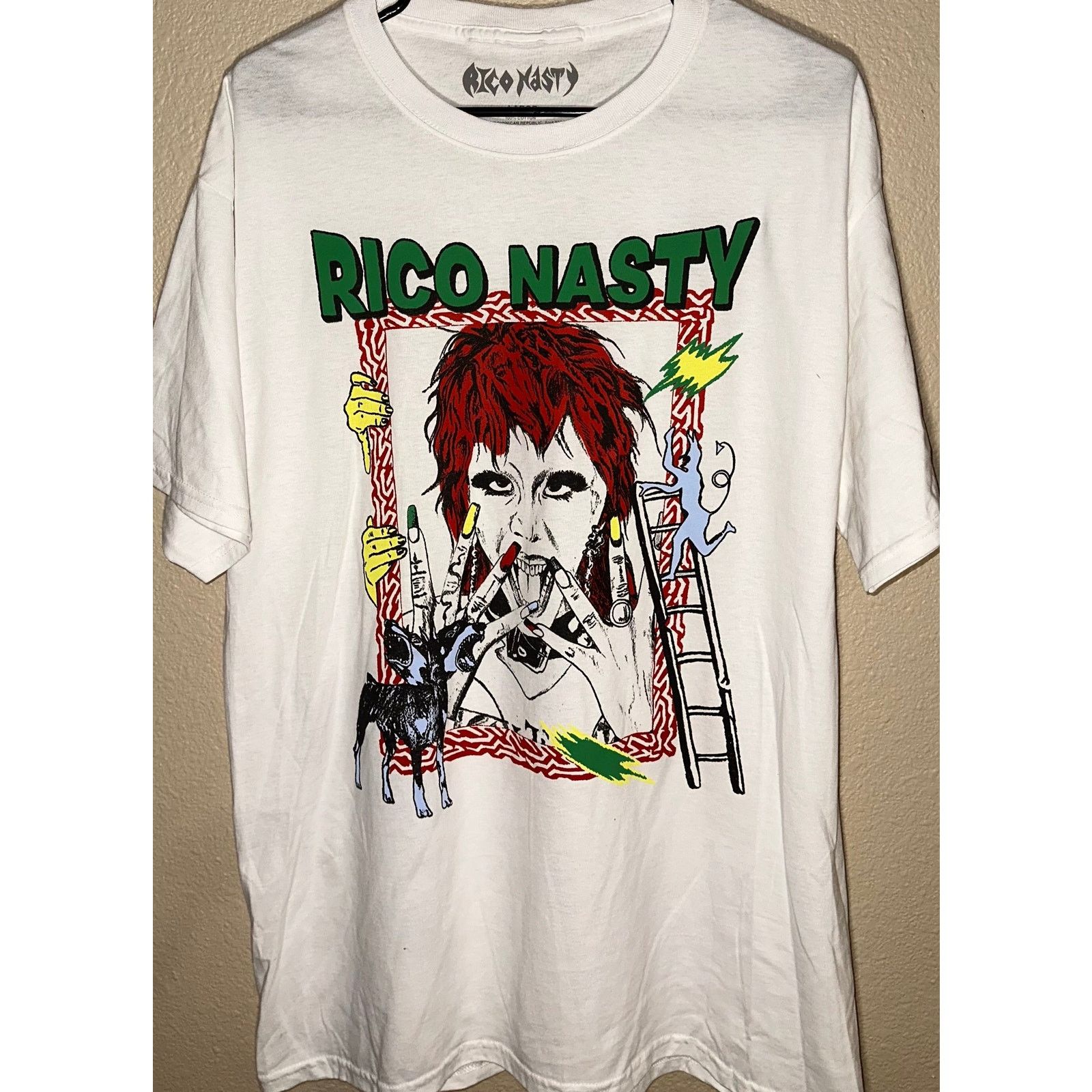 Other 🔮 Rico Nasty “Pop-Art” Graphic Tee Size L Size US L / EU 52-54 / 3 - 1 Thumbnail