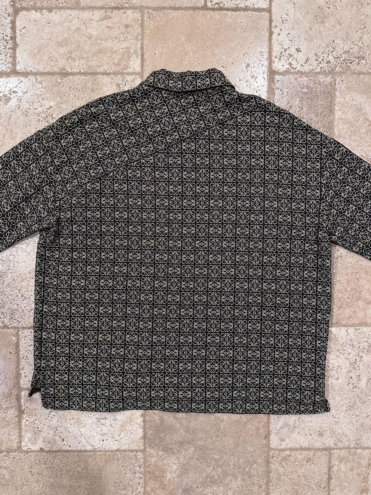 Loewe Loewe Monogram Anagram Jacquard Zip Up Jacket Size US XXL / EU 58 / 5 - 15 Thumbnail