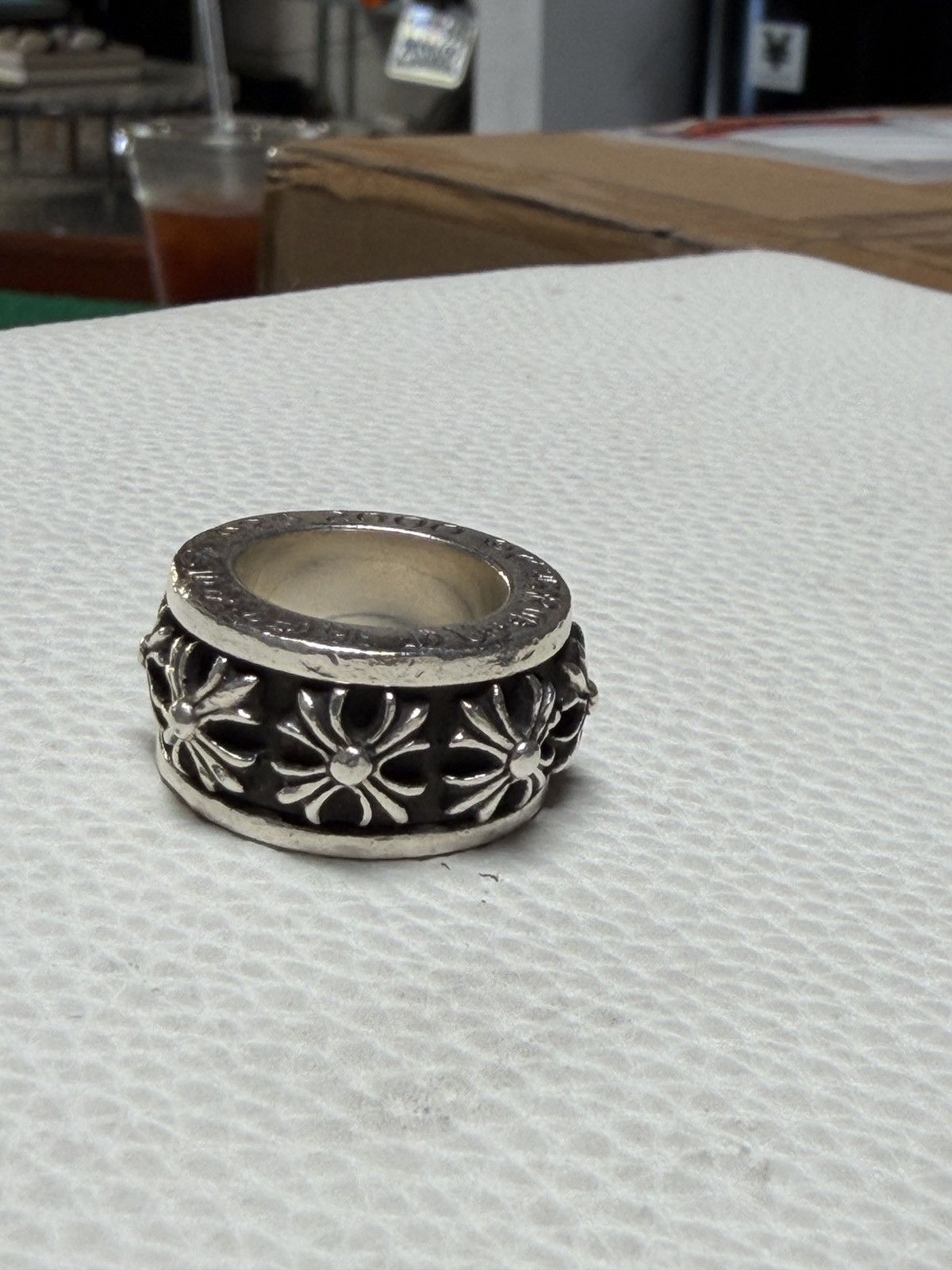 Chrome Hearts Chrome Hearts Plus Spinner Ring Size ONE SIZE - 2 Thumbnail