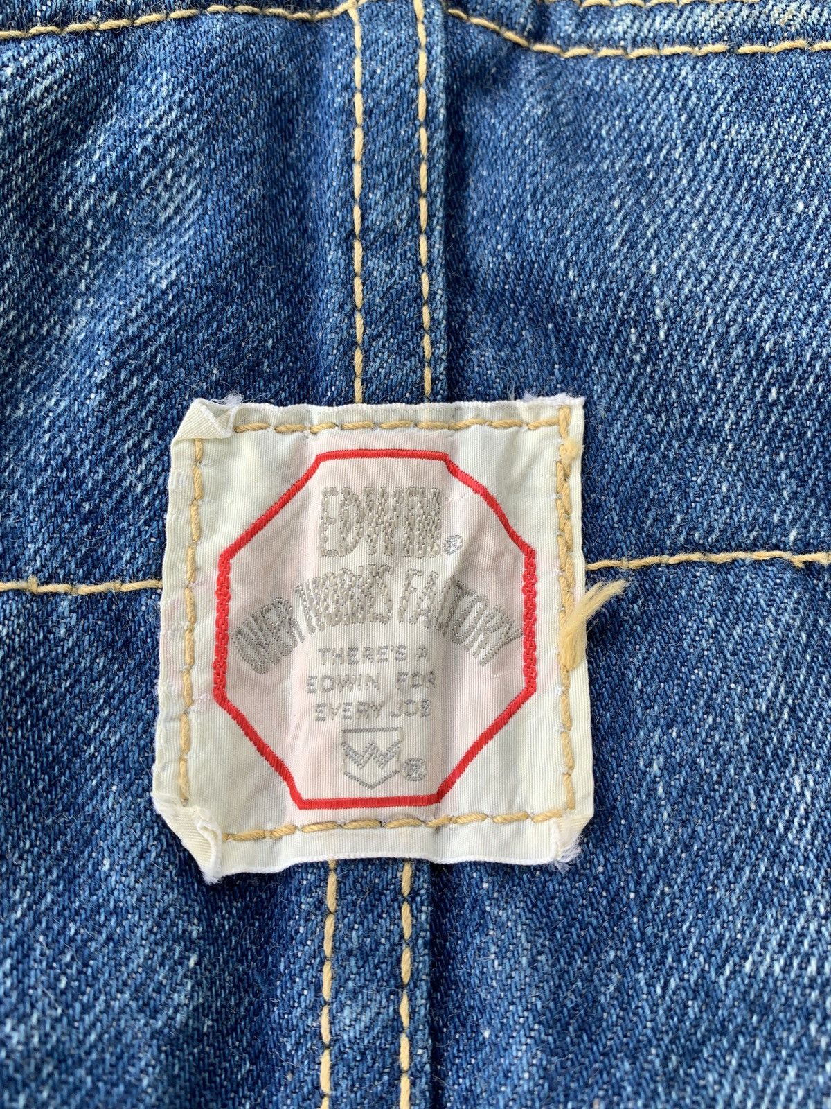 Edwin Vintage Edwin scovill MT2 1029 - 00 denim carpenter overalls Size US 30 / EU 46 - 8 Thumbnail