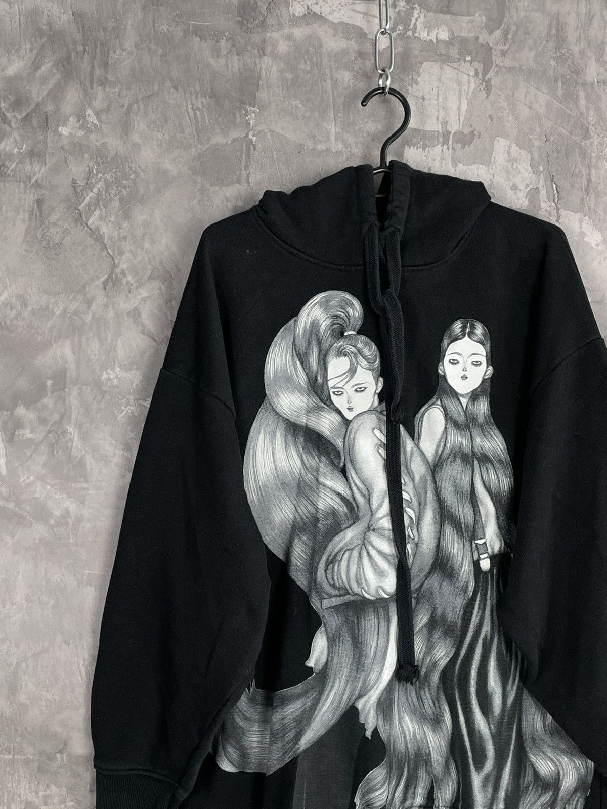 Designer × Zara Laura Laine X Zara Graphic Hoodie Size L / US 10 / IT 46 - 3 Thumbnail