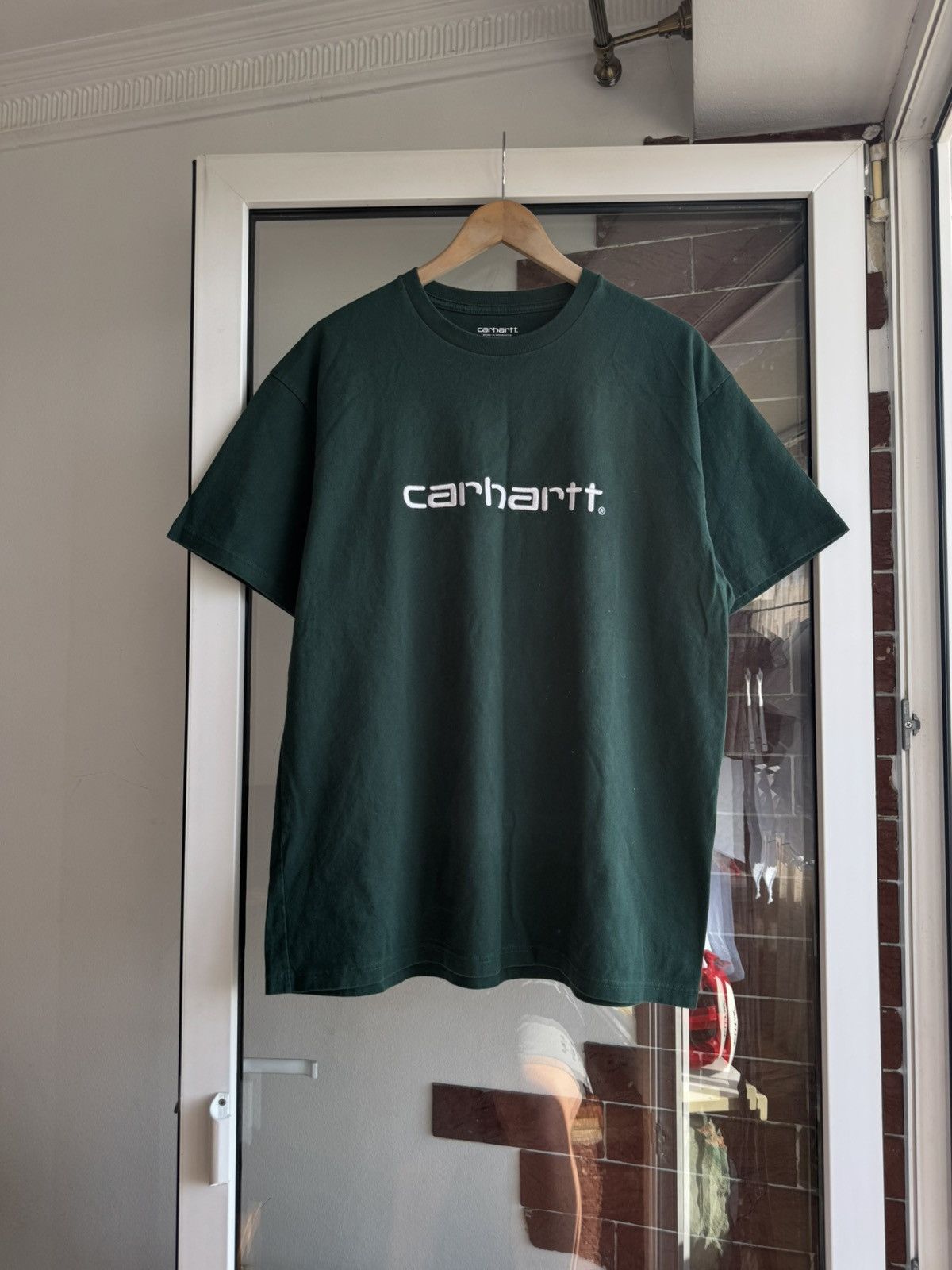 Carhartt Wip Carhartt Wip Big Logo tshirt Size US XL / EU 56 / 4 - 1 Thumbnail