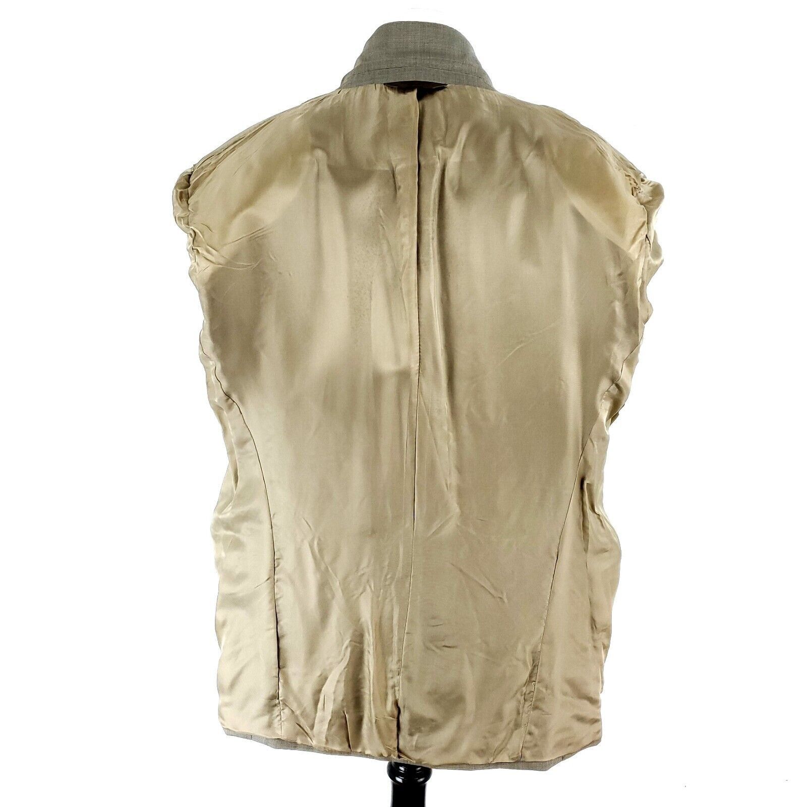 Pronto Uomo Pronto Uomo Signature Zigone Super 110s Wool 2 Button Blazer Size 40L - 11 Thumbnail