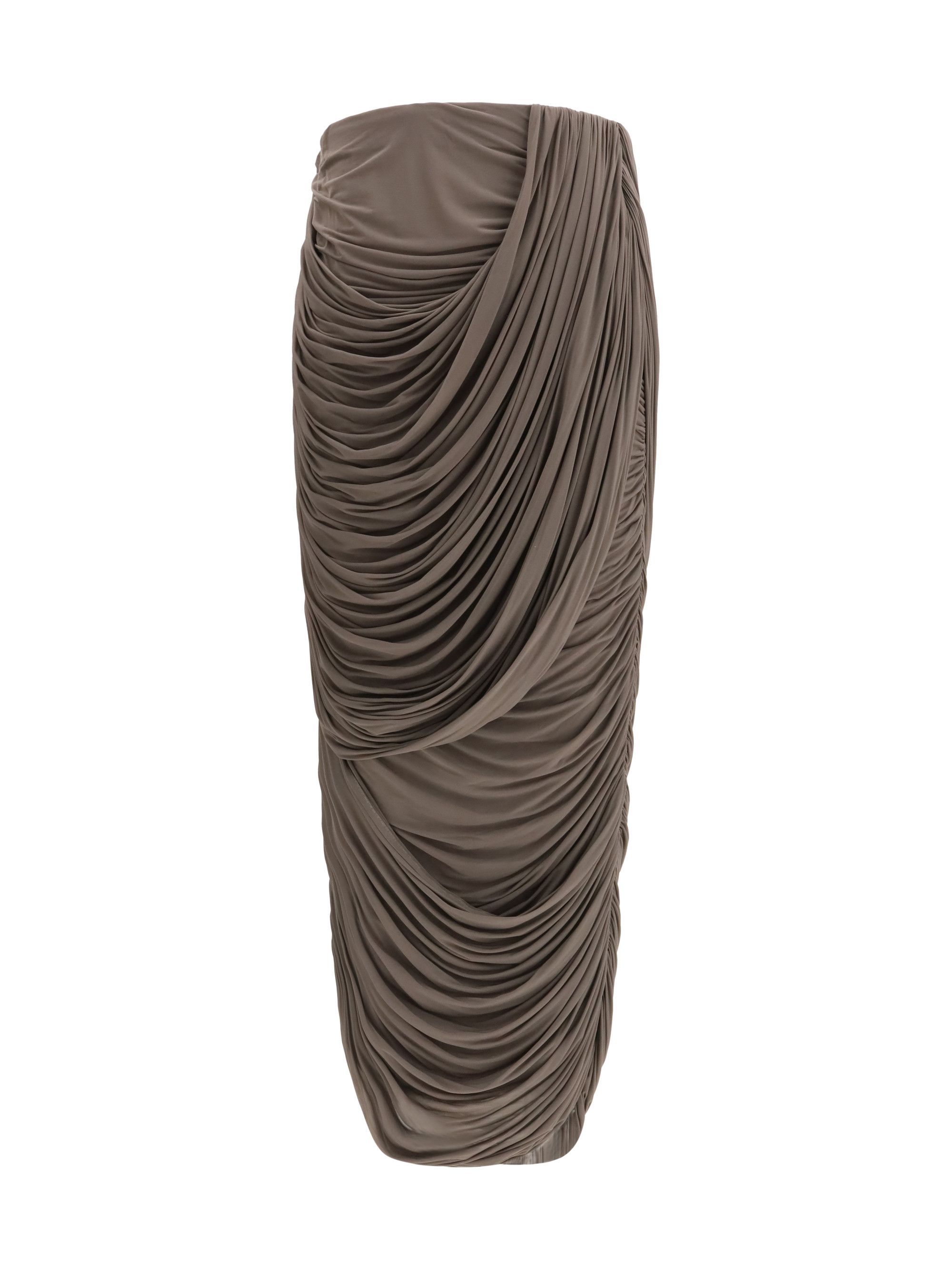 Magda Butrym Draped silk midi Skirt Size 28" / US 6 / IT 42 - 1 Thumbnail