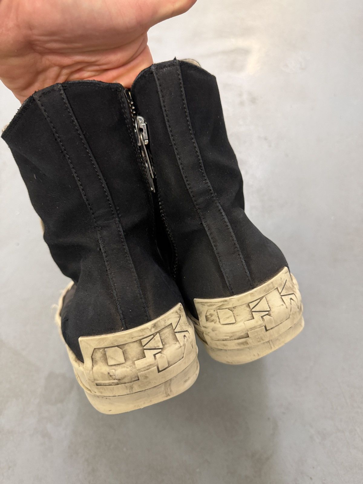 Rick Owens Drkshdw Rick Owens Drkshdw Ramones High Sneakers Size US 9 / EU 42 - 6 Thumbnail