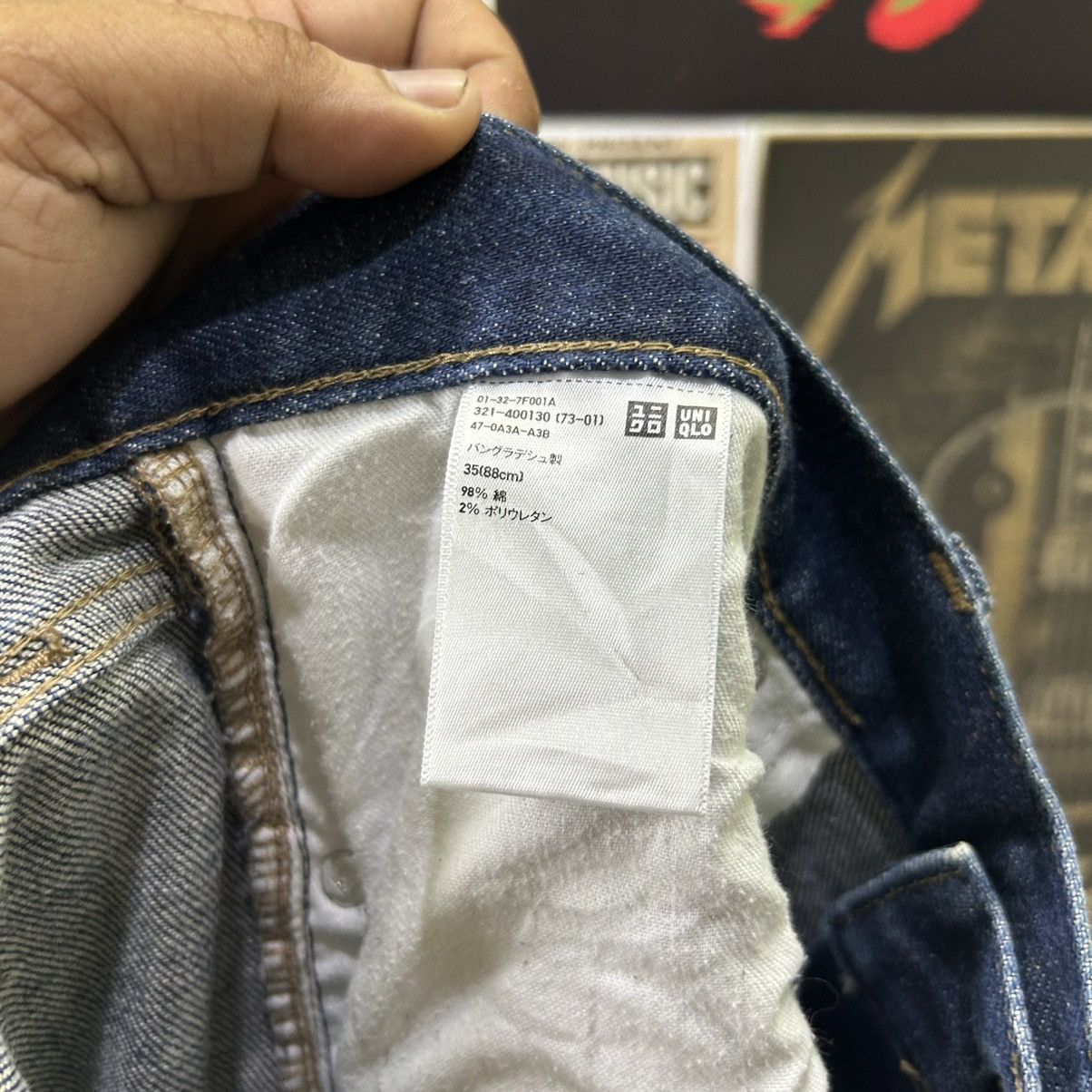 Uniqlo Vintage Uniqlo Selvedge Distressed Denim Size US 36 / EU 52 - 12 Thumbnail