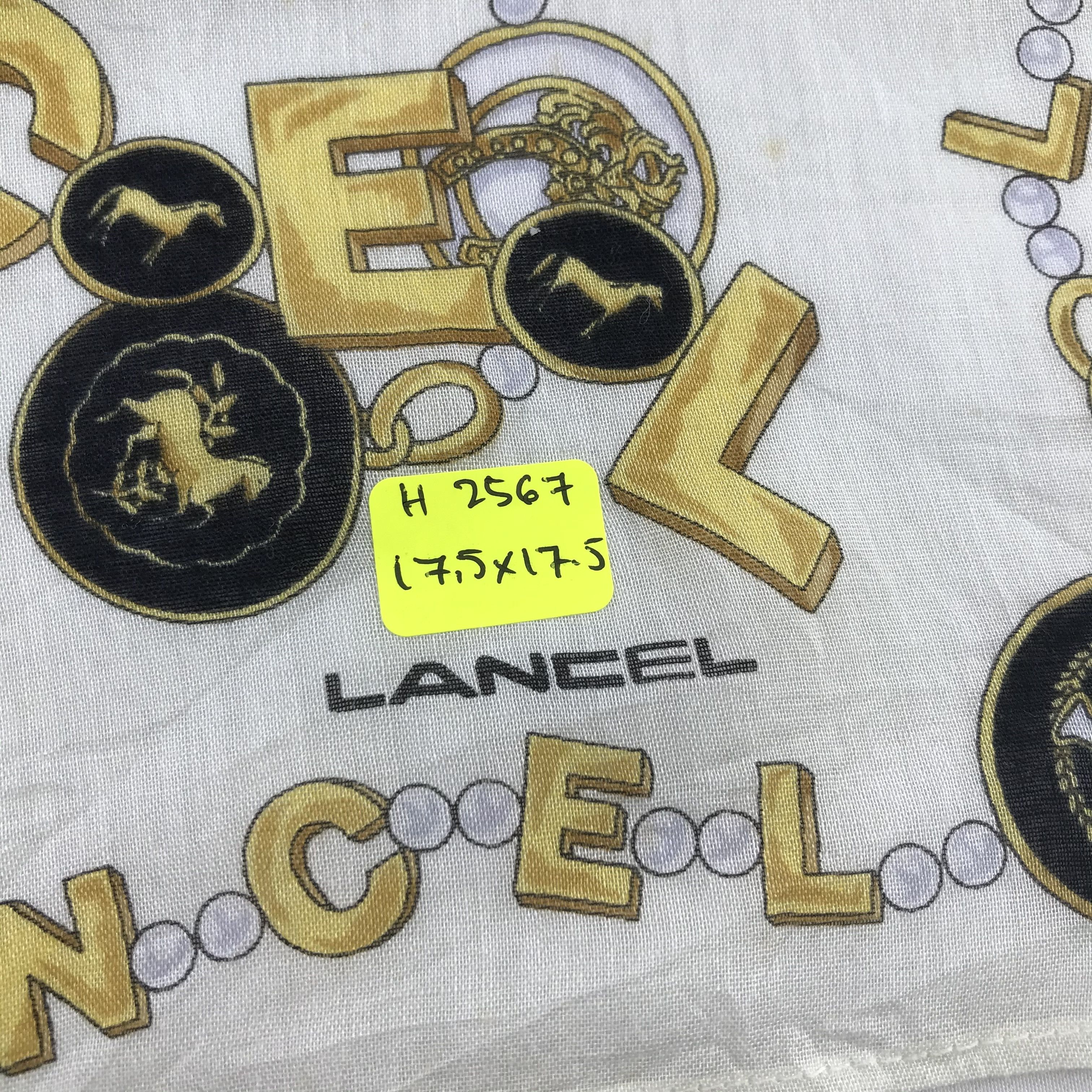 Lancel × Vintage Lancel Handkerchief / Neckerchief / Bandana Size ONE SIZE - 5 Thumbnail