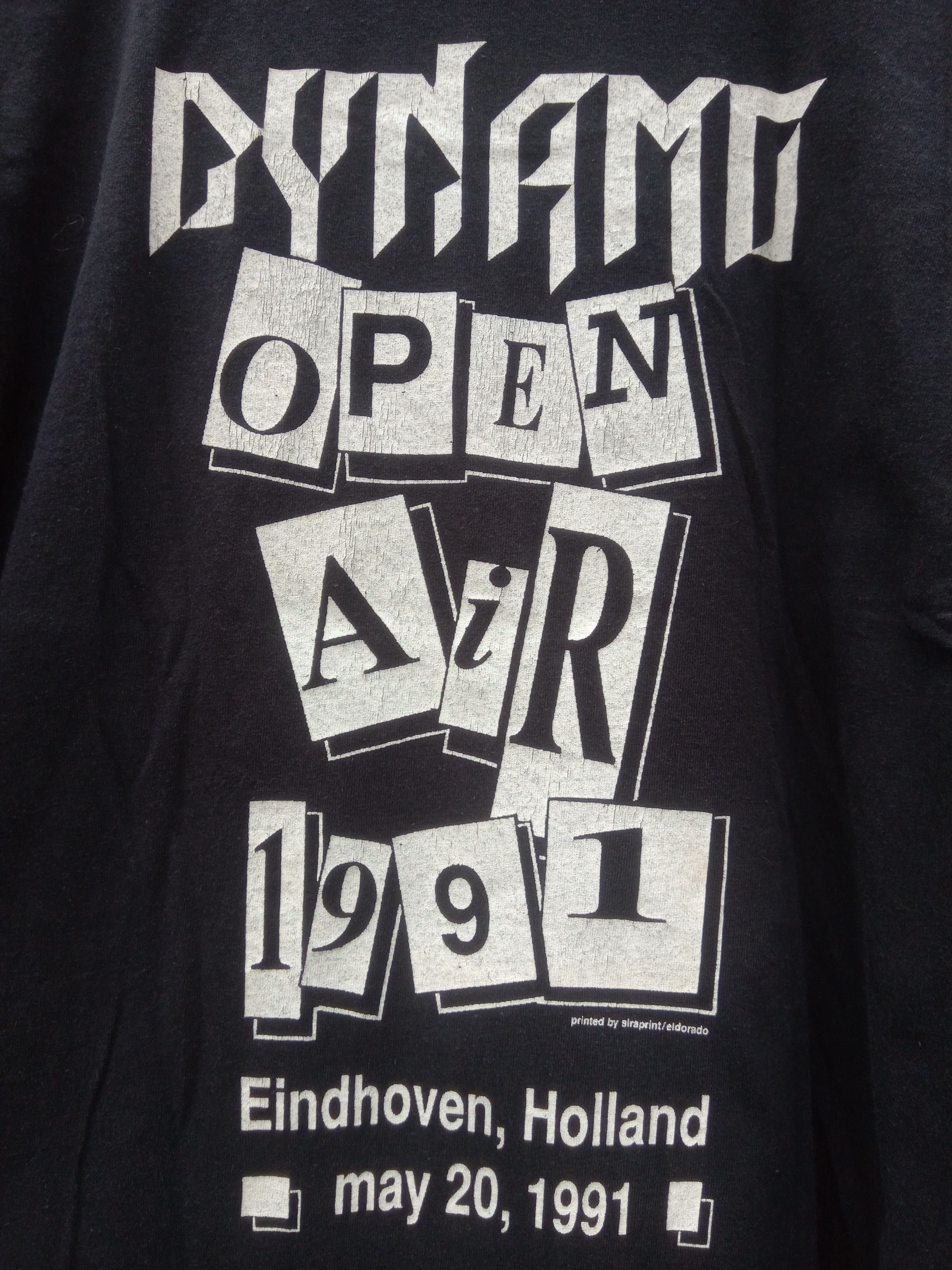 Band Tees Vintage Dynamo Open Air 1991 promo tour t shirt Size US L / EU 52-54 / 3 - 4 Thumbnail