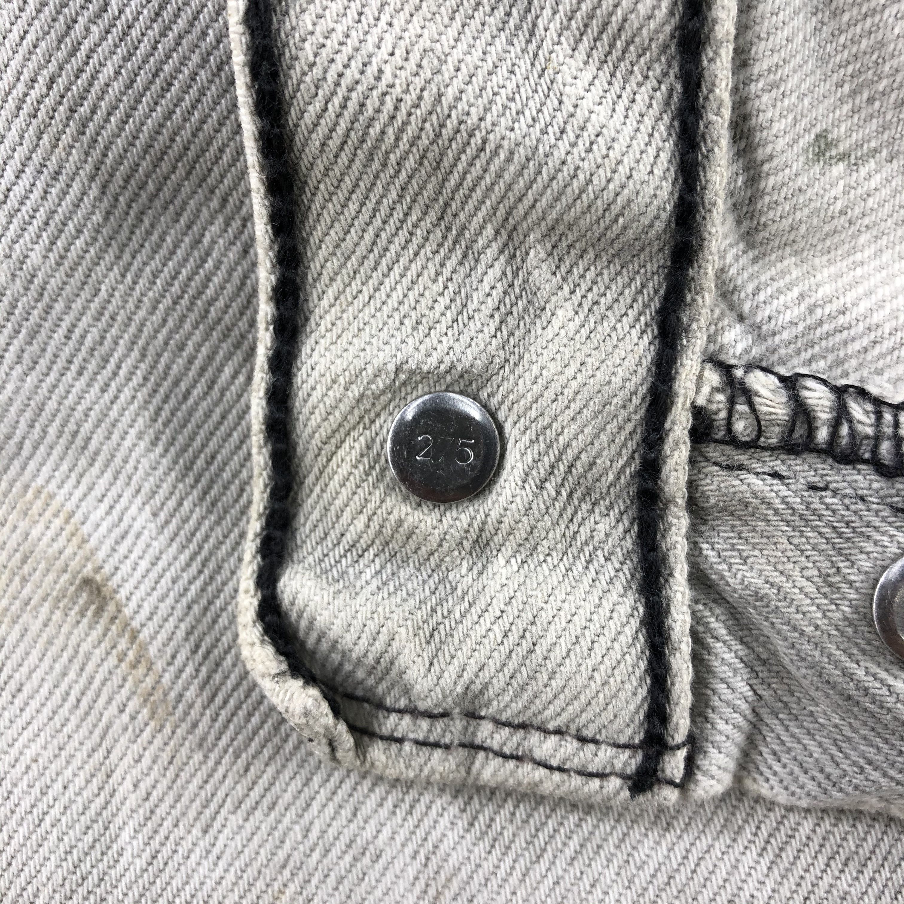 Levi's × Vintage 90s Vintage Ash Gray Levis 501 Jeans-JM2689 Size US 35 - 15 Thumbnail