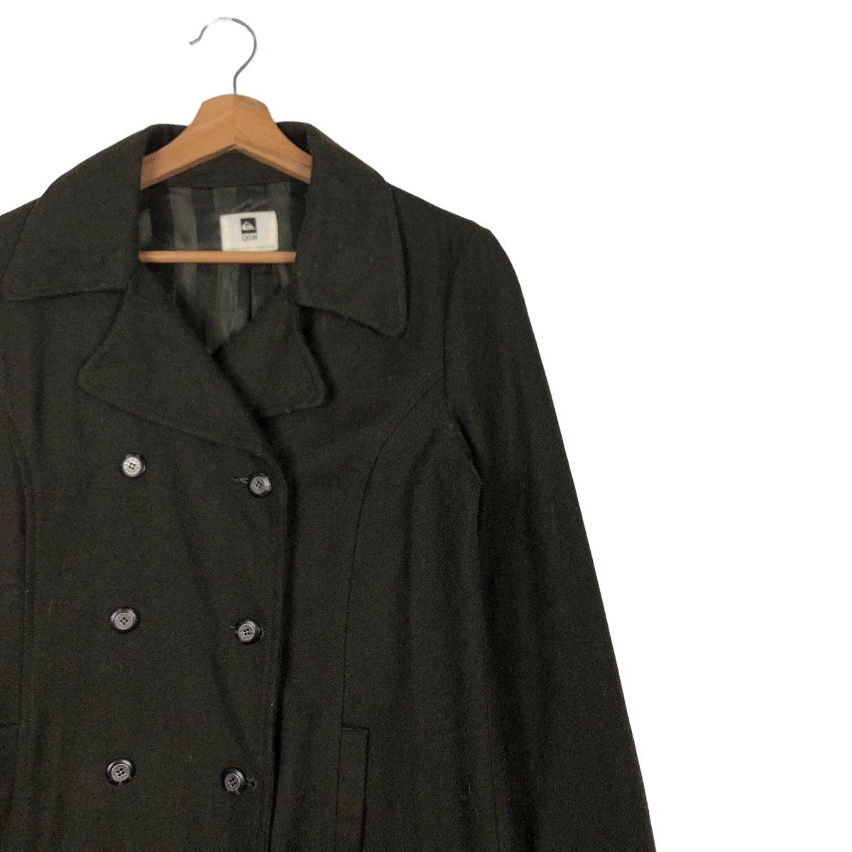 Japanese Brand 🔥Vintage Biker Jacket Quicksilver Double Collar Wool Size US S / EU 44-46 / 1 - 6 Thumbnail